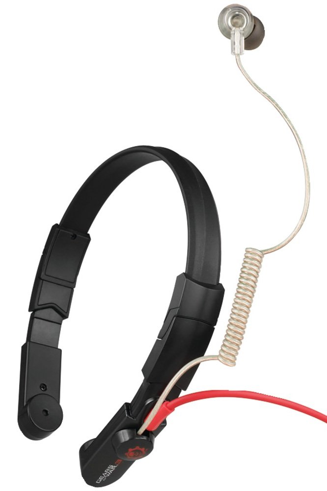 Mad Catz Gears of War 3 Throat Communicator for Xbox 360 Headset Ohrhörer, Minerve Kopfhörer – Kopfhörer (-Konsole Spiele, Headset, Ohrhörer, Minerve, kabelgebunden, im Ohr sitzend)
