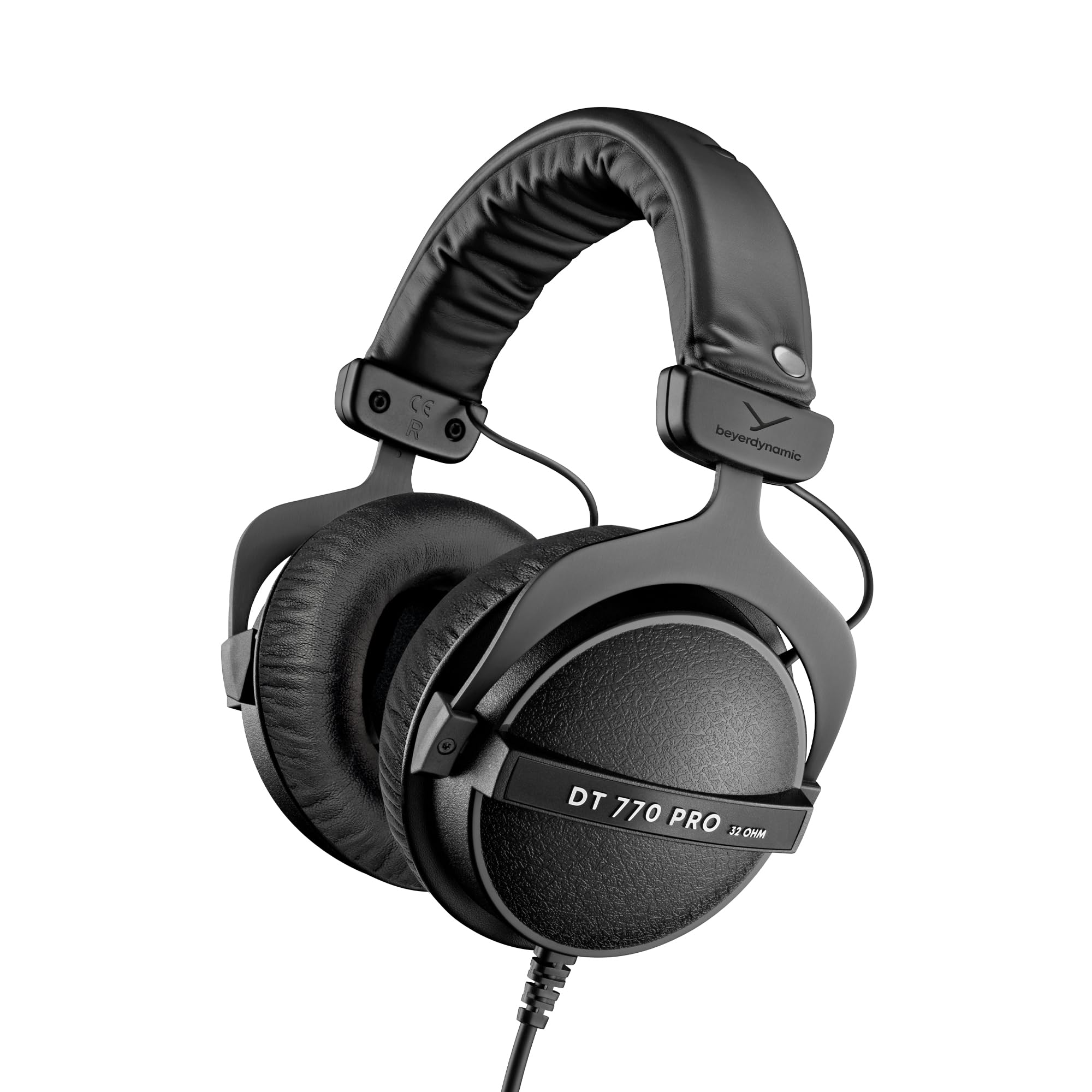 beyerdynamic DT 770 PRO 32 Ohm Over‑Ear‑Studiokopfhörer in Schwarz mit geschlossener Bauweise