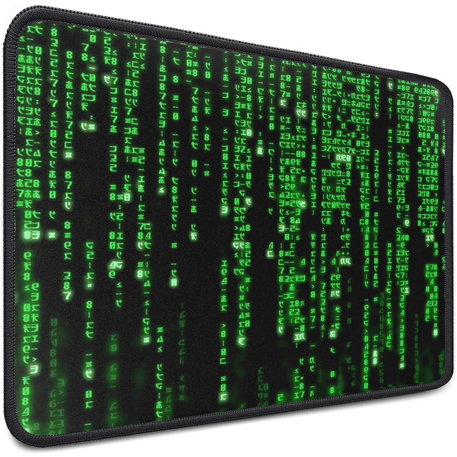 Sidorenko Gaming Mauspad - 280 x 200 mm - Mouse Pad mit Vernähte Kanten - Rutschfester Mousepad mit Einer speziellen Oberfläche verbessert Geschwindigkeit und Präzision - Maus Pad in grün