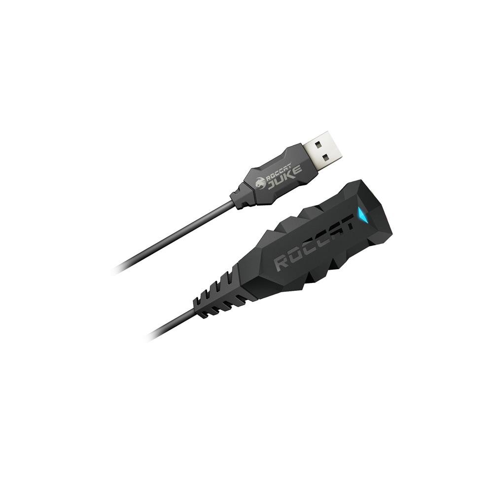 ROCCAT Juke Virtuelle 7.1 + USB Stereo Soundkarte und Headset Adapter