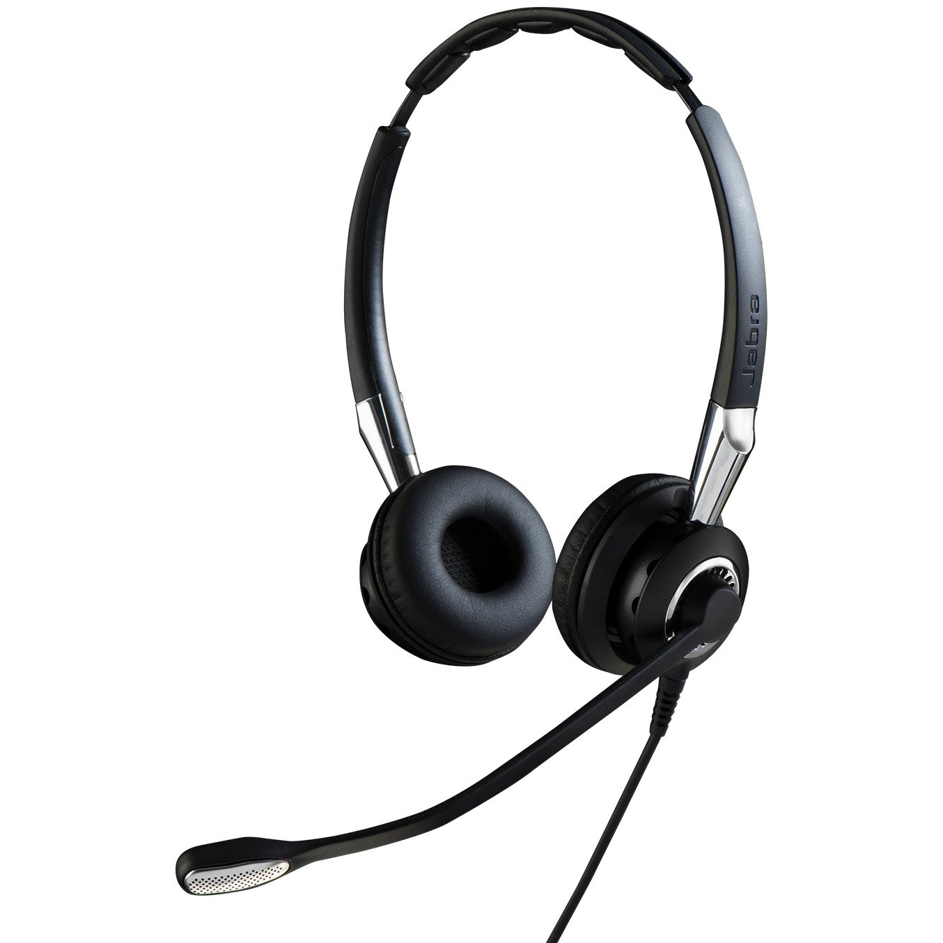 Jabra Biz 2400 II USB-A BT MS On-Ear Stereo Headset - Microsoft Skype for Business optimierter Noise-Cancelling Kabel-Kopfhörer mit HD Voice und Bluetooth Bedieneinheit