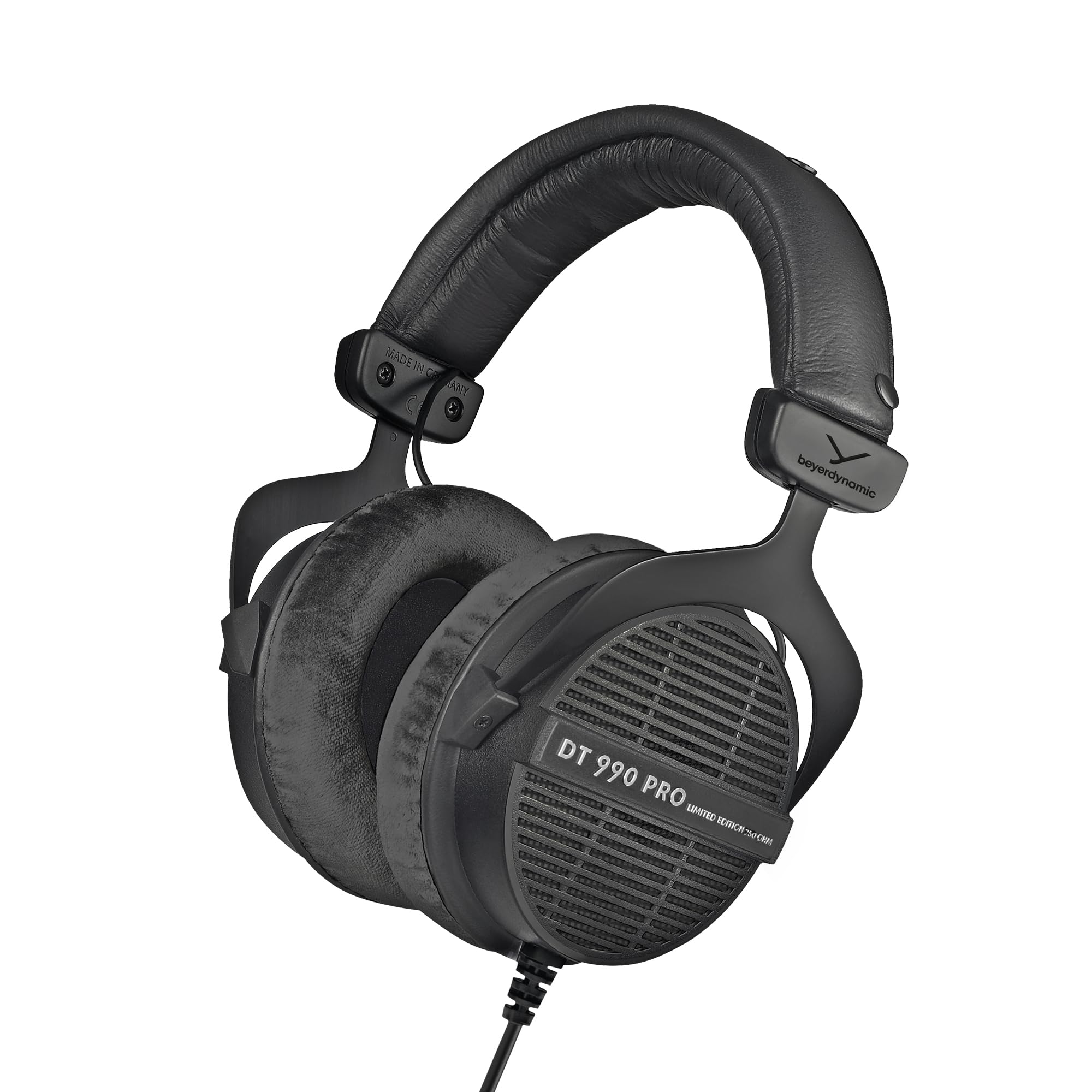 beyerdynamic DT 990 PRO kabelgebundener Over-Ear-Studio-Kopfhörer für Mixing, Mastering und Editing, 250 Ohm, schwarz
