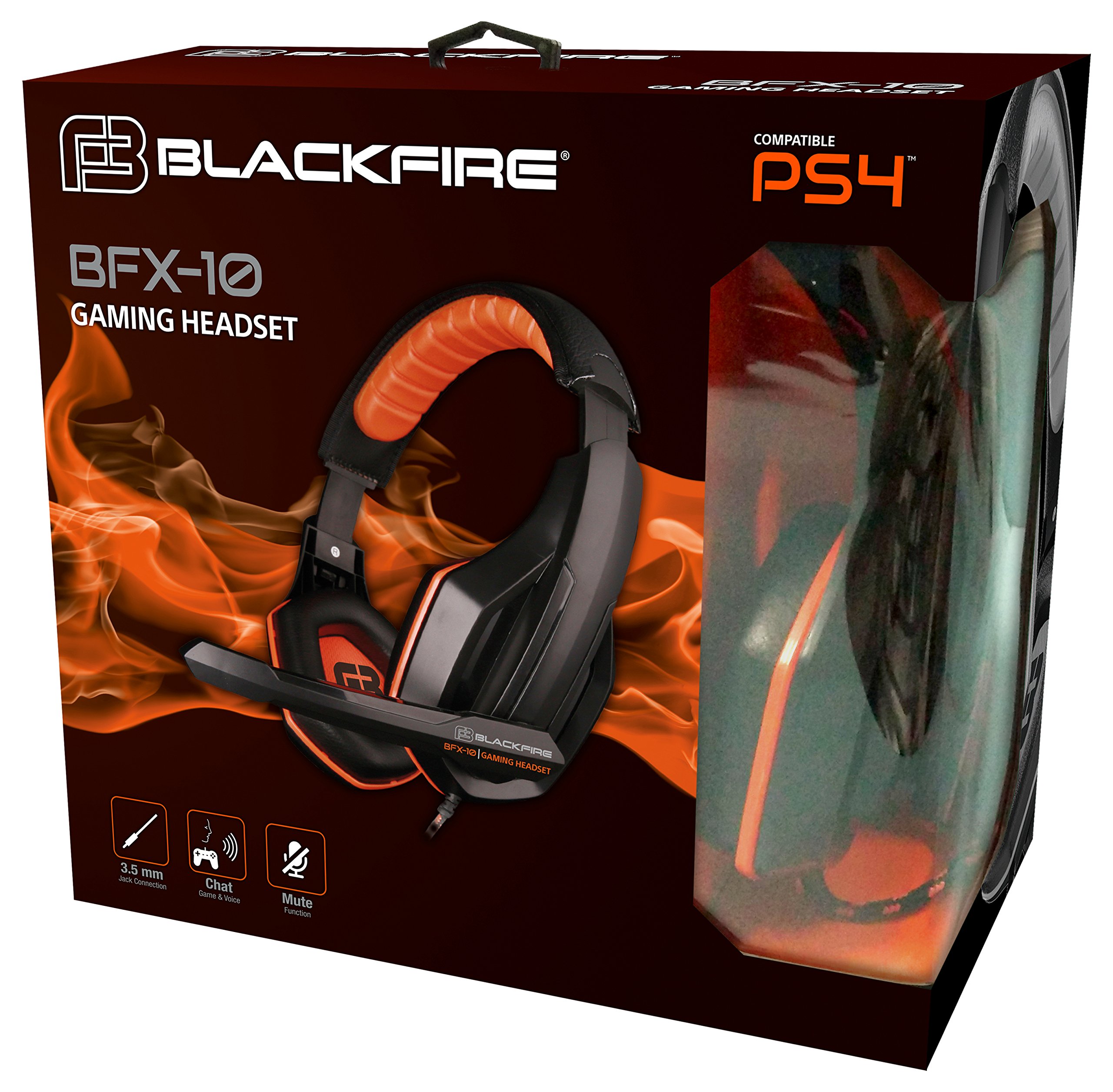 Auriculares mit Micrófono Gaming Ardistel Blackfire BFX-10 PS4 Naranja