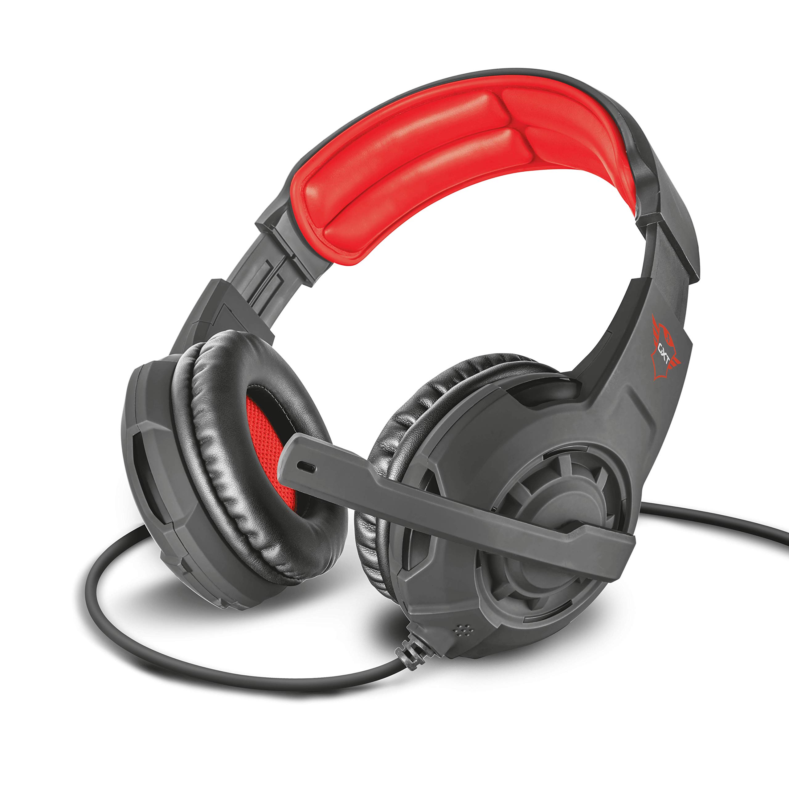 Trust Gaming Headset GXT 310 mit Mikrofon für PS4, PS5, PC, Nintendo Switch, Xbox Series X, Xbox One - Radius Kabelgebundene Gaming-Kopfhörer mit Verstellbares Mikrofon und Kopfbügel - Schwarz