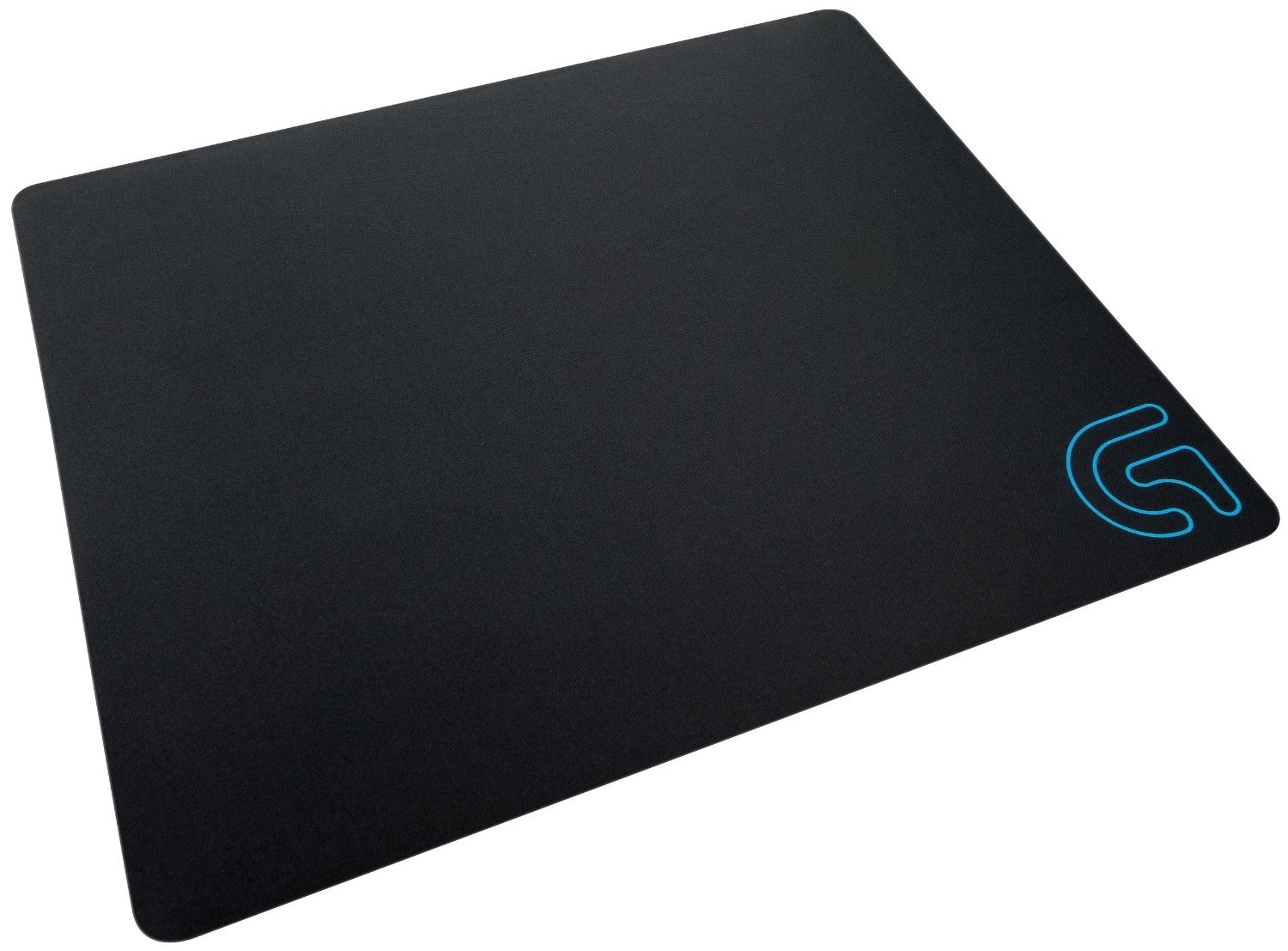 Logitech G240 Gaming-Mauspad aus Stoff, 340x280 mm, 1mm flaches Profil, Geringe Oberflächenreibung, Gleichmäßige Oberflächenstruktur, Gummiunterlage, Zusammenrollbar - Schwarz