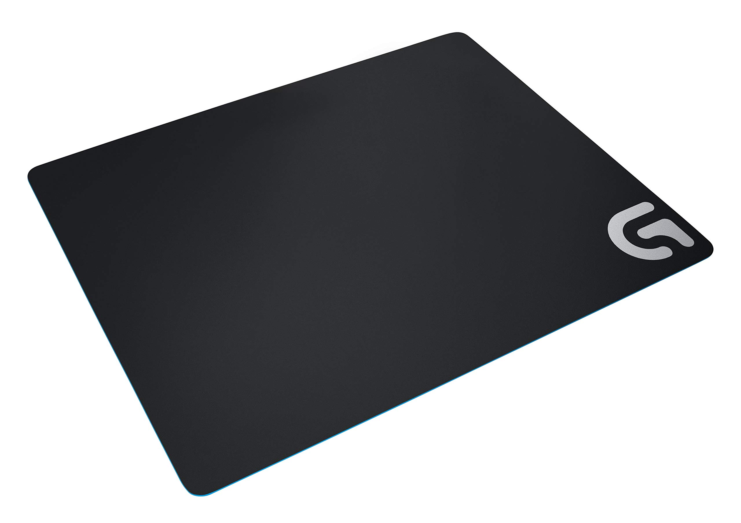 Logitech G440 Hartes Gaming-Mauspad, 340x280 mm, 3mm flaches Profil, Kunststoffoberfläche, Geringe Oberflächenreibung, Gleichmäßige Oberflächenstruktur, Gummiunterlage - Schwarz