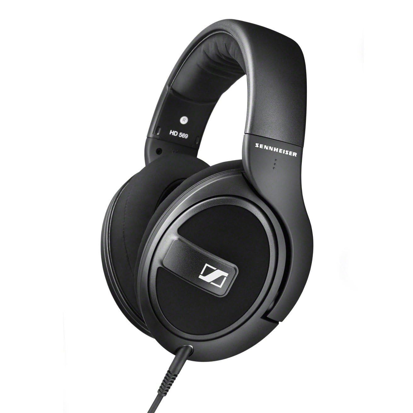 Sennheiser HD 569 Around-Ear-Kopfhörer mit geschlossener Rückseite, Schwarz
