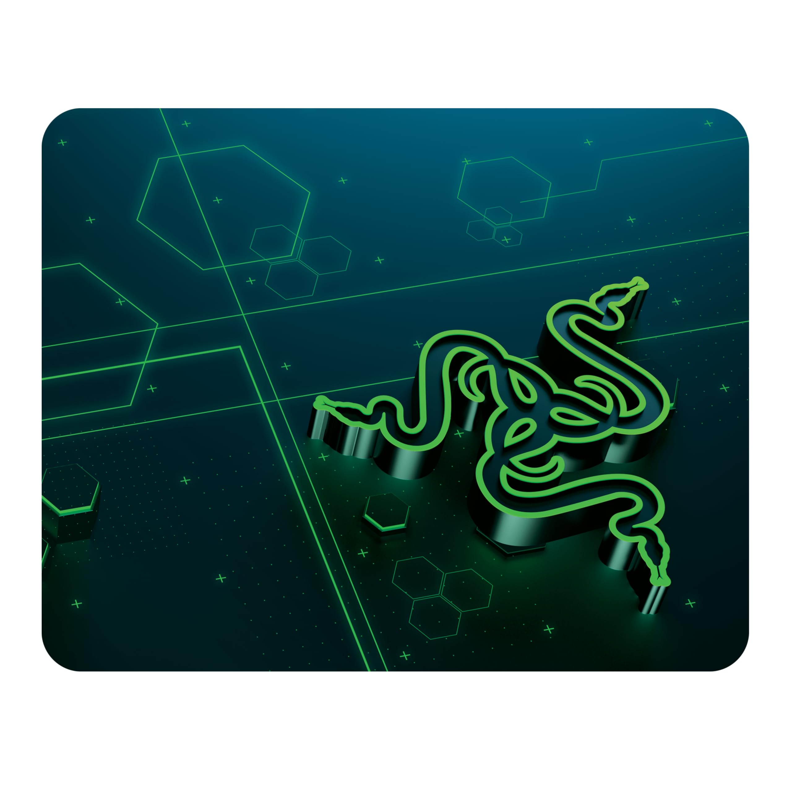 Razer Goliathus Mobile - Extra dünne weiche Gaming Maus-Matte für unterwegs (Kompaktes Mousepad mit reibungsfreier Stoff-Oberfläche, Gesteppter Rand, rutschfest, Abwischbar) Schwarz