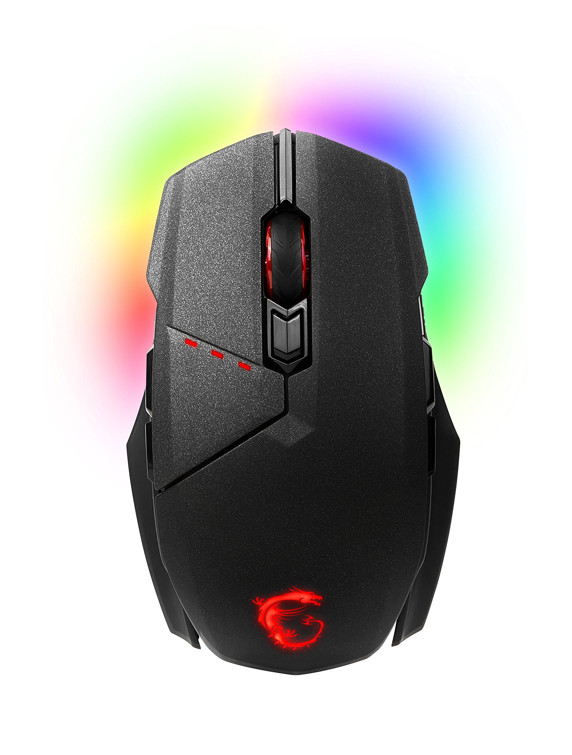 MSI S12-0401450-D22 Clutch GM70 Gaming Maus, schwarz