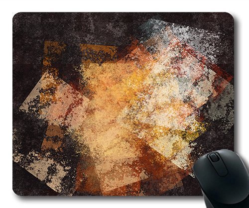 (genaue - Kante - Mousepad) Hintergrund der Künstlerischen abstraktion Aquarell VTETAG43 Gaming - Maus mit Mac Oder Computer Mouse Pad.