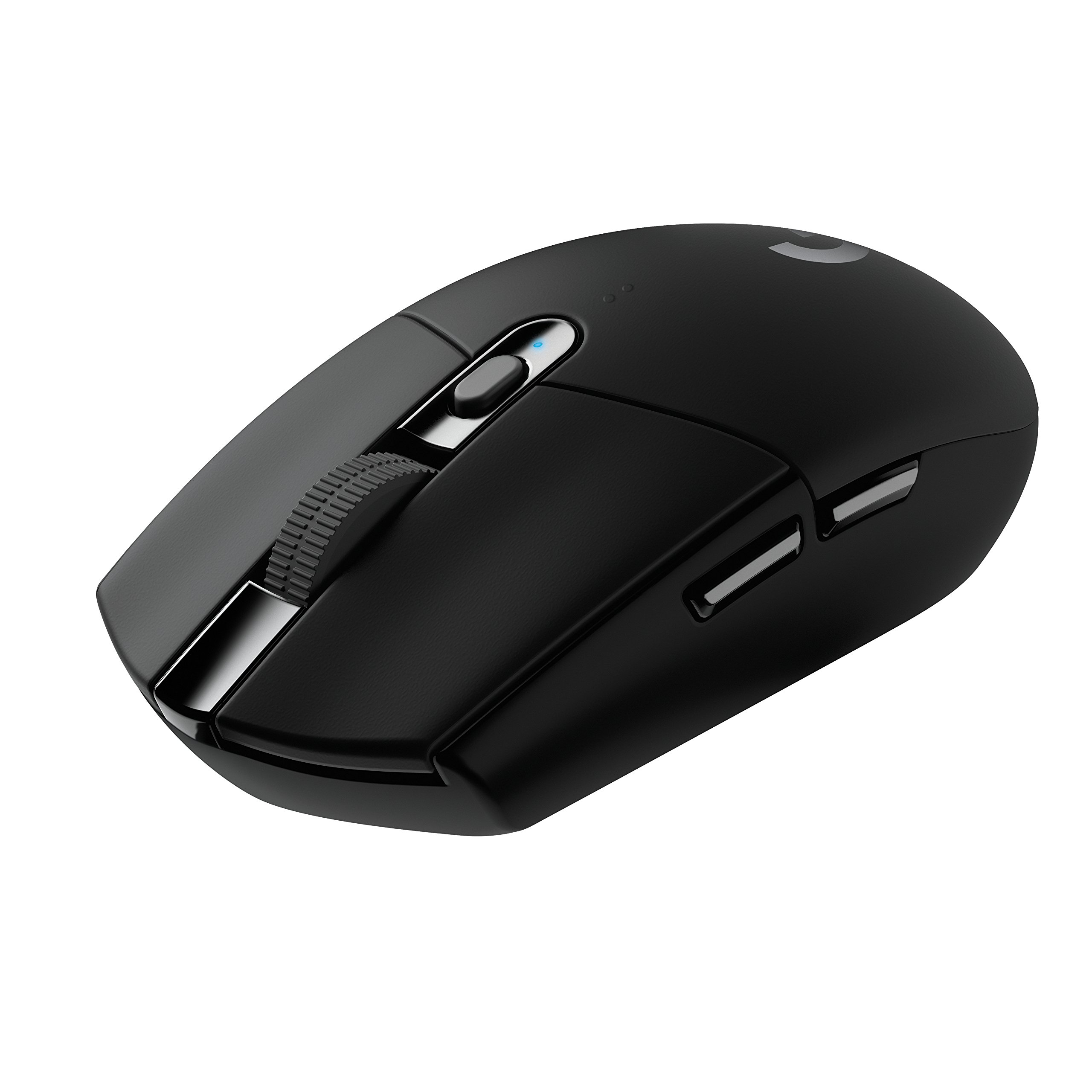 Logitech G G305 Lightspeed kabellose Gaming-Maus mit Hero 12K DPI Sensor, Wireless Verbindung, 6 programmierbare Tasten, 250 Stunden Akkulaufzeit, Leichtgewicht, PC/Mac - Schwarz
