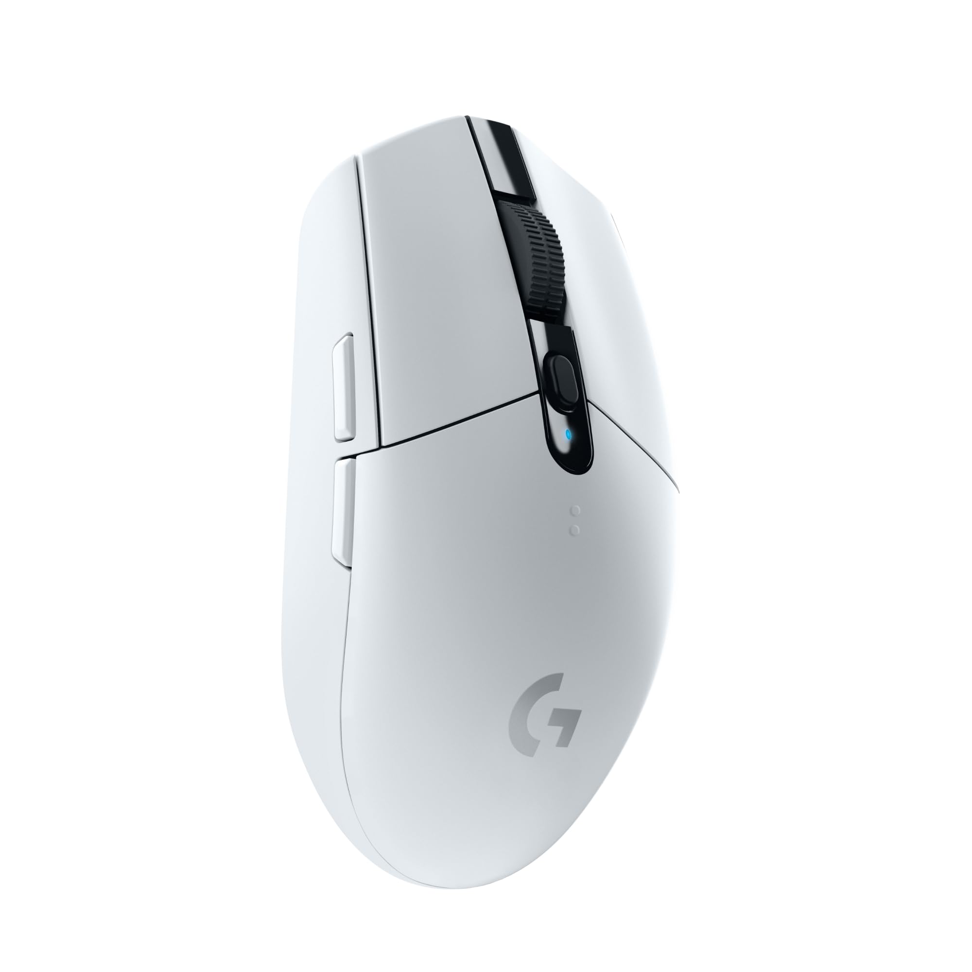Logitech G G305 LIGHTSPEED kabellose Gaming-Maus mit HERO 12K DPI Sensor, Wireless Verbindung, 6 programmierbare Tasten, 250 Stunden Akkulaufzeit, Leichtgewicht, PC/Mac - Weiß