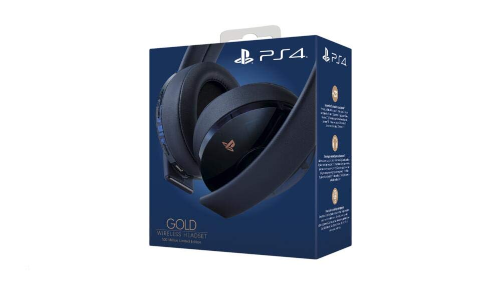 PlayStation 4 Wireless Headset 500 Million Limited Edition, Navy Blue