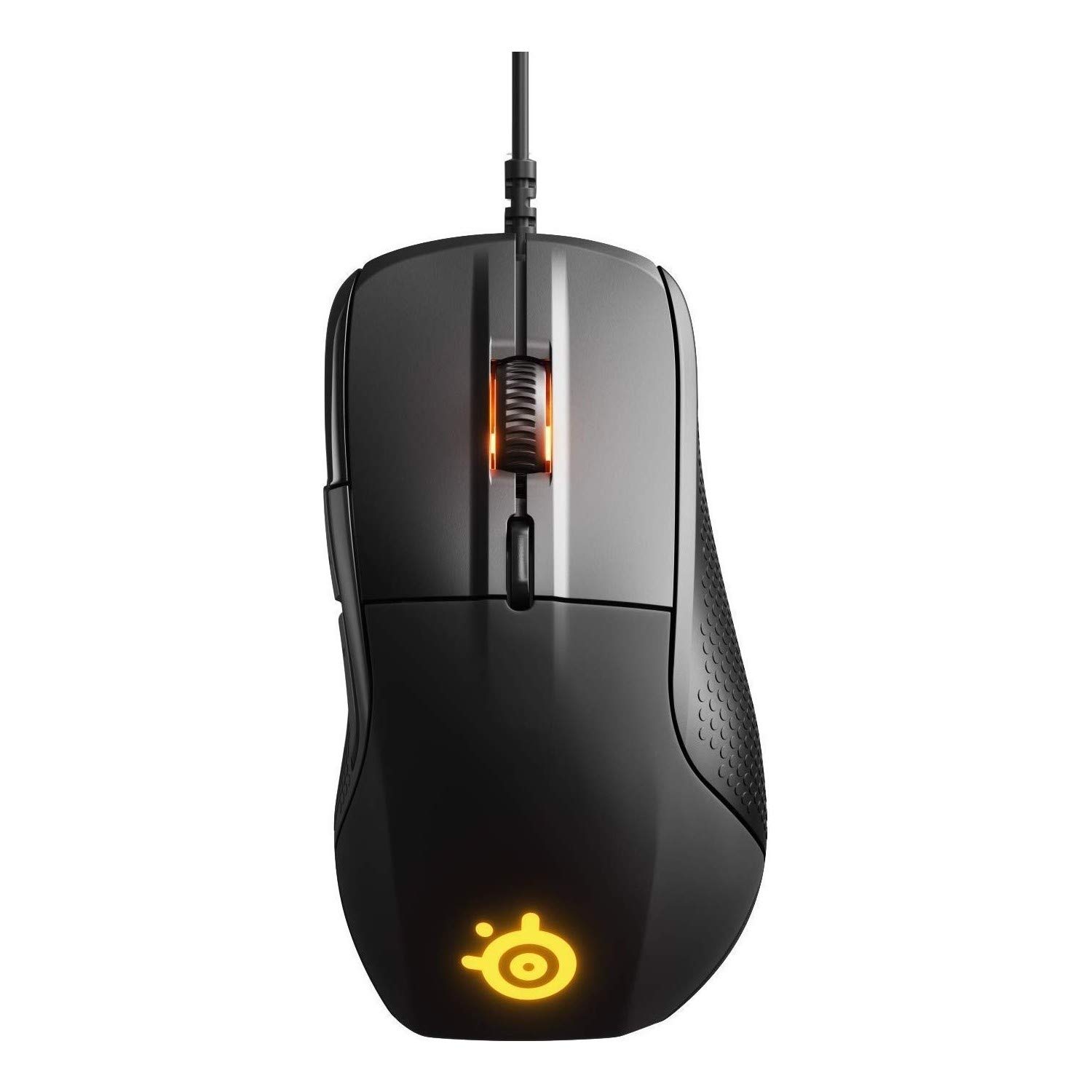 SteelSeries 62334 Rival 710 - Gaming-Maus – 16 CPI TrueMove3 Optical Sensor – OLED-Display – haptisches Feedback – RGB-Beleuchtung, Schwarz