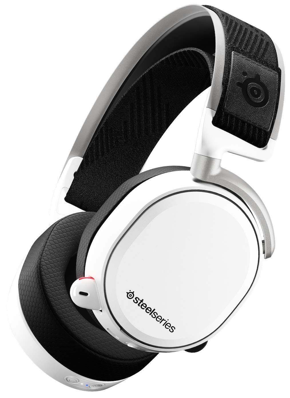SteelSeries Arctis Pro Wireless – Kabelloses Gaming-Headset (2,4 GHz & Bluetooth) – Hochauflösende Lautsprechertreiber – Für PC,PS5 und PS4 – Weiß