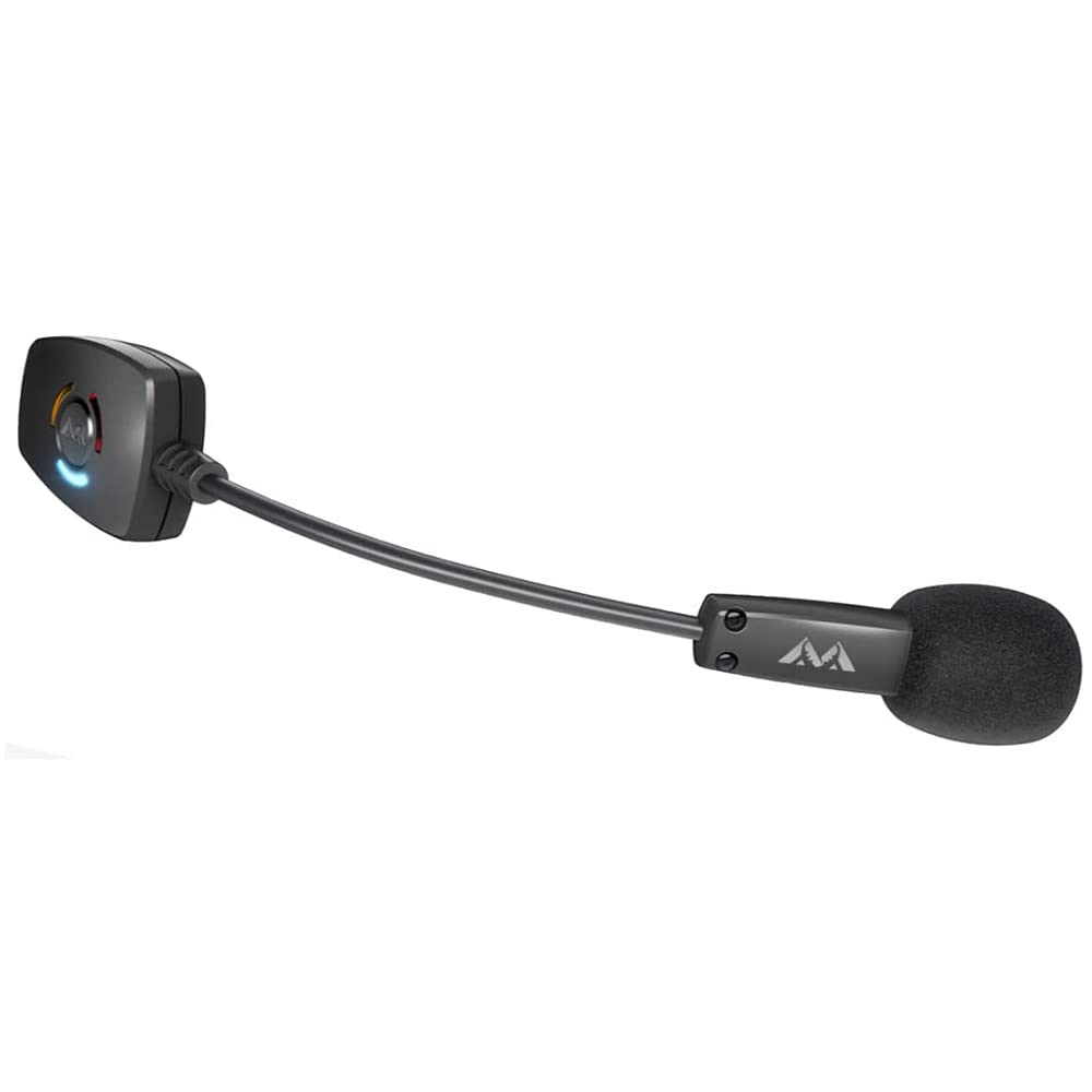 Antlion Audio ModMic kabelloses ansteckbares Mikrofon Uni- und Omni-direktionales Mikrofon mit Stumm-Schalter, kompatibel mit Mac, Windows PC, Playstation 4 und mehr