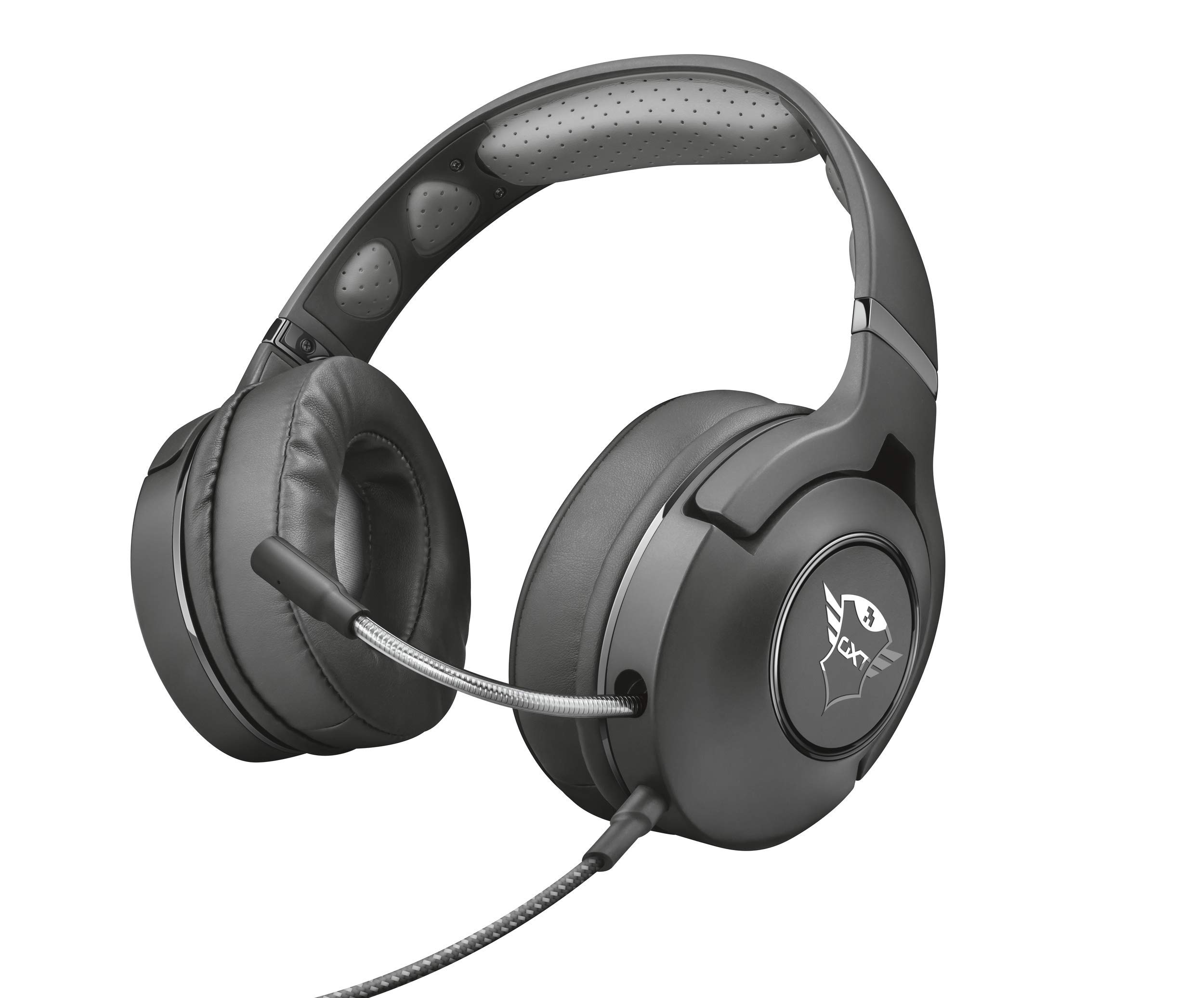Trust Gaming GXT 420 Rath Gaming Headset (für PC/Laptop, PS4 und Xbox One), Schwarz, Unbekannt