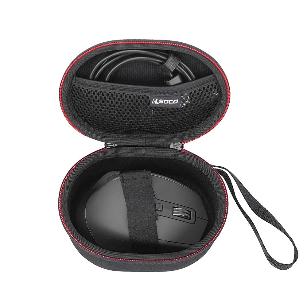 RLSOCO Tasche für Logitech G502 Hero/G PRO X Superlight 2/G502 X Plus/G G305/G203/G502 X/G PRO X SUPERLIGHT/G703/G705 Gaming Maus - Harte reiseschutzhülle,Hartschalentasche | YKK-Reißverschluss