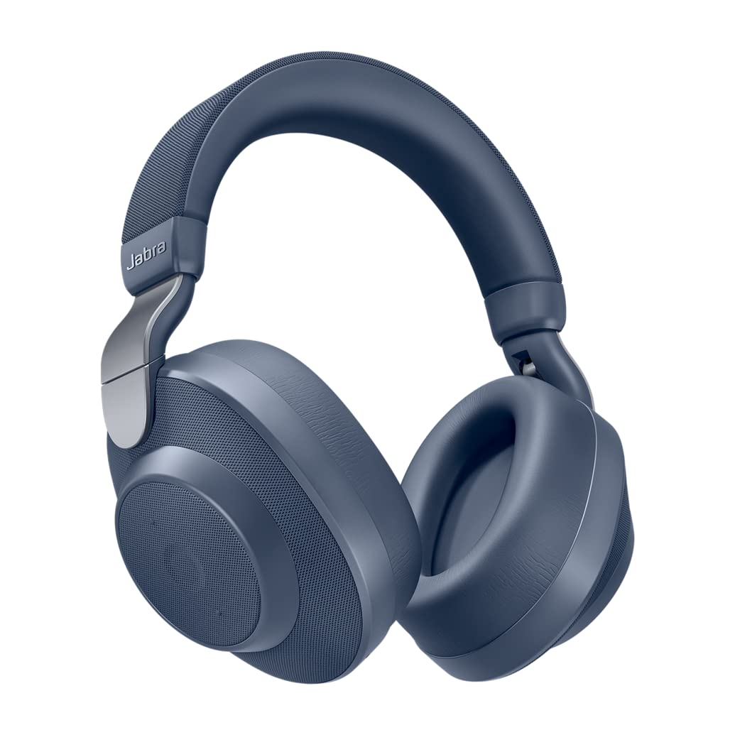 Jabra Elite 85h Over-Ear Kopfhörer – Aktive Noise Cancellation – Kabellose Kopfhörer mit Langer Akkulaufzeit – Marine-Blau