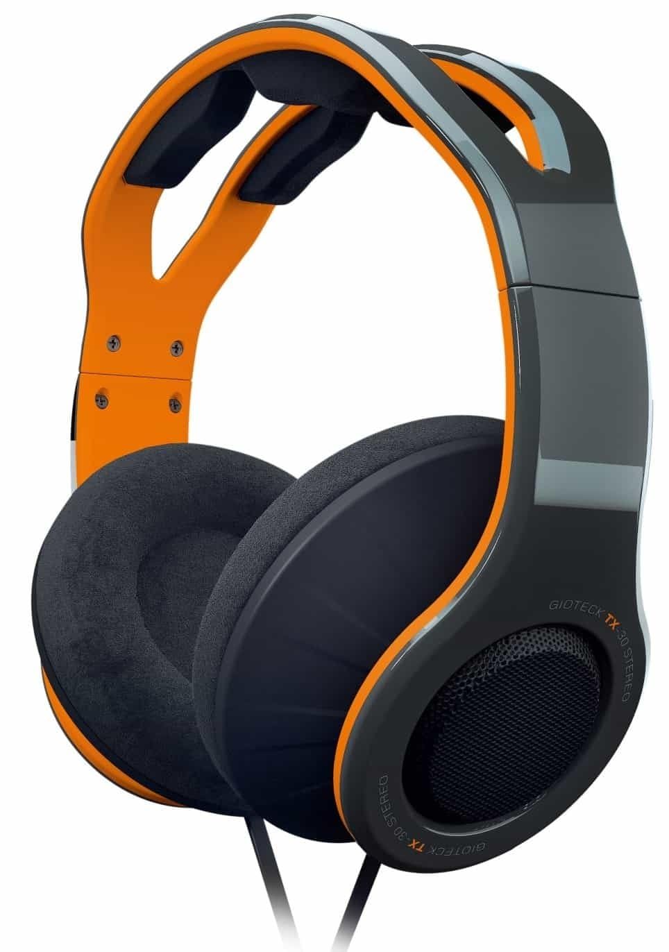 Gioteck TX-30 Gaming Headset 3,5 mm Klinke schnurgebunden Over Ear Schwarz, Orange