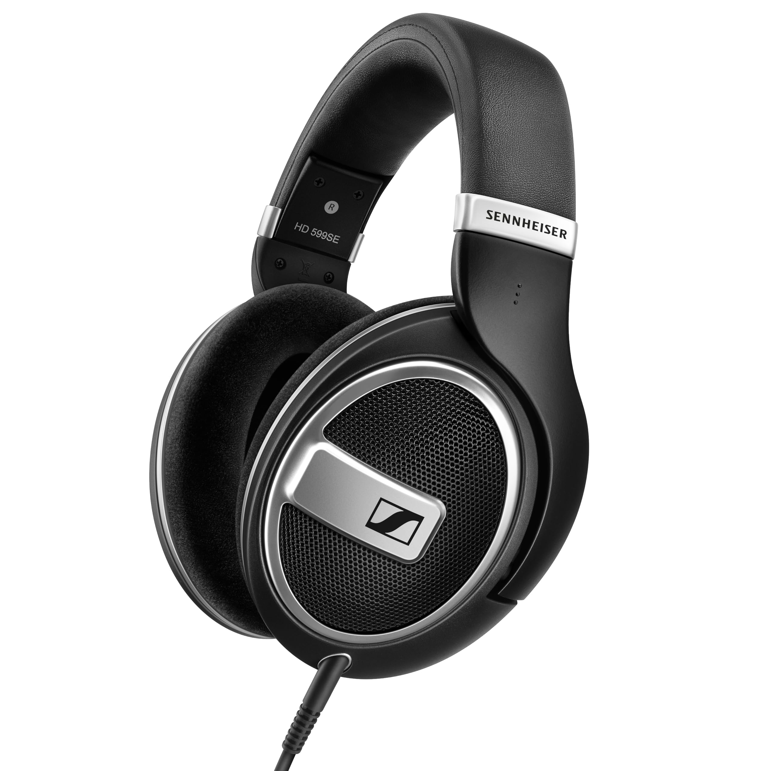 Sennheiser HD 599 SE – Offene Kopfhörer mit Premium-Design, natürlich ausbalanciertem Klang; Headphones für Musik, Gaming, Schule und Arbeit, Schwarz