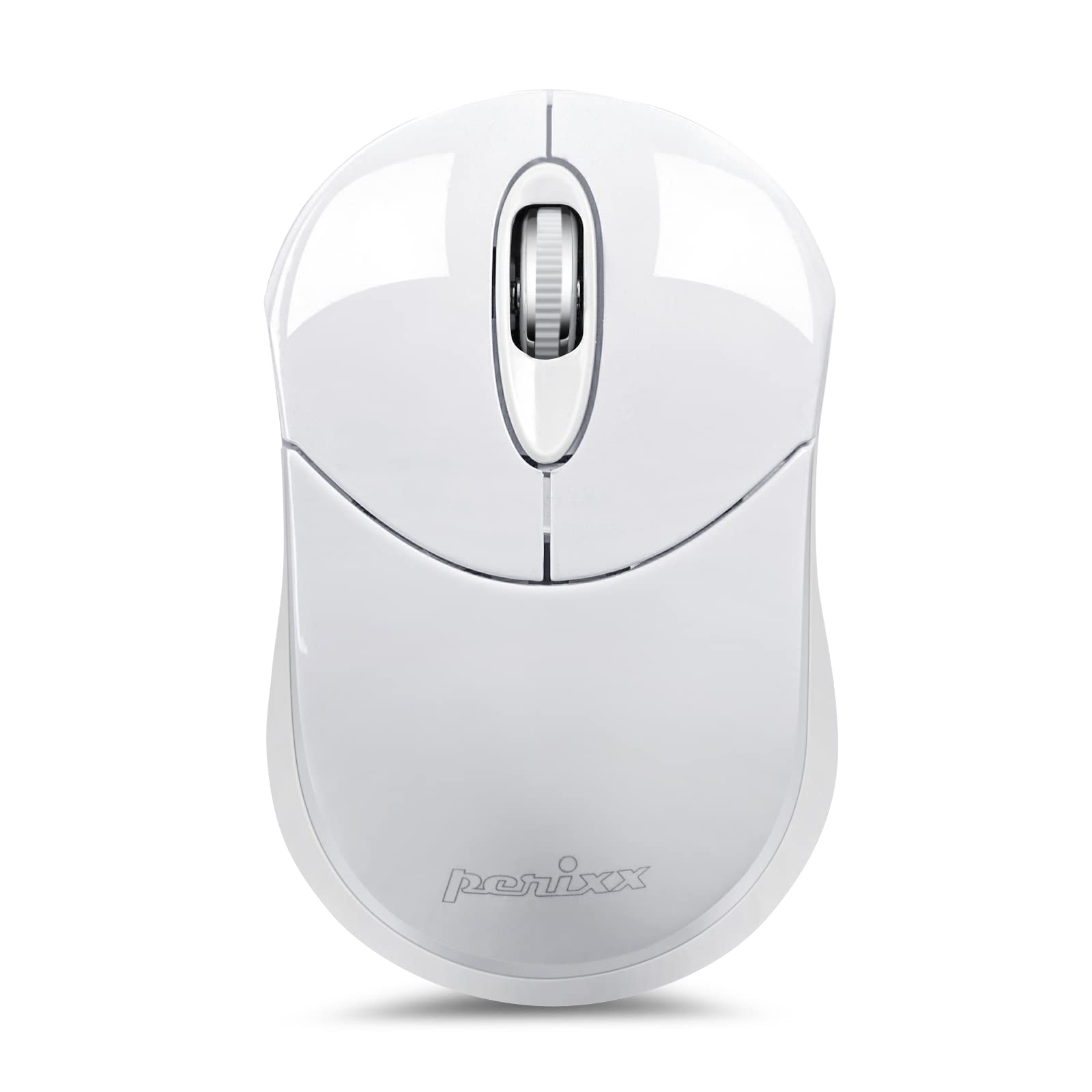 Perixx PERIMICE-802W Bluetooth Maus Optisch Weiß Glanzend