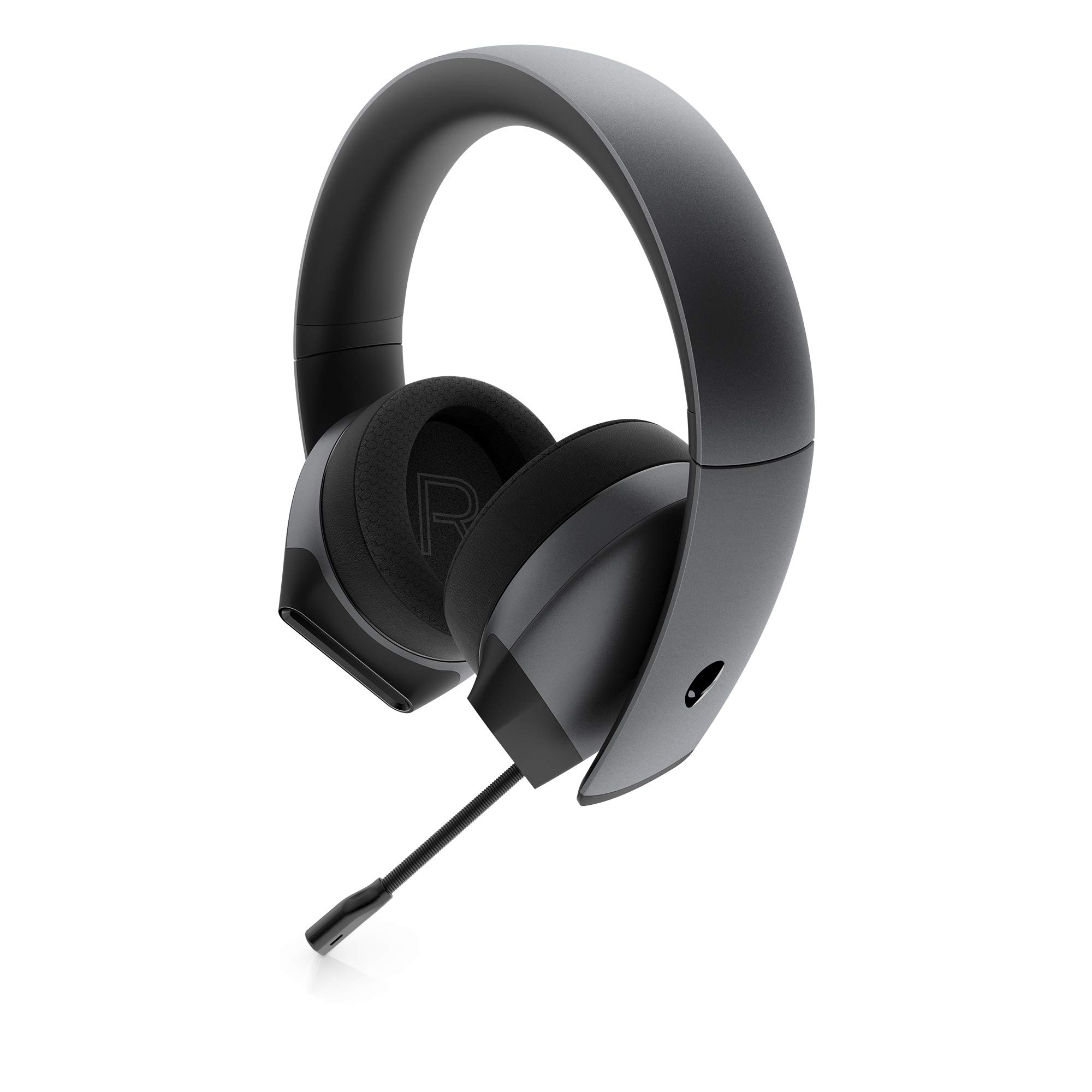 Alienware 7.1 PC Gaming Headset AW510H Dark 50 mm Hi-Res Treiber Geräuschunterdrückung Mikrofon Multi Platform kompatibel (PS4, Xbox One, Switch) über 3,5 mm Klinke