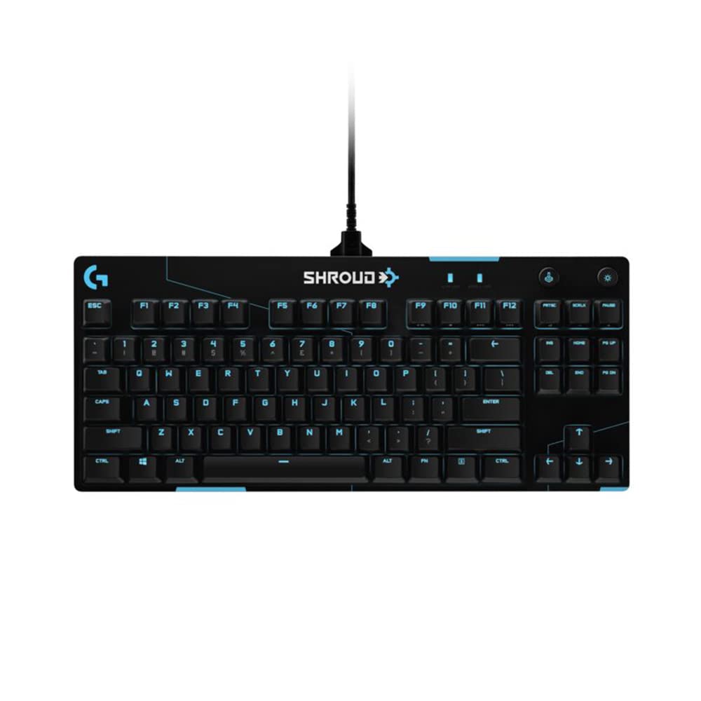 Logitech G Clavier PRO X - Édition Shroud, Black Shroud Edition, 920-009849