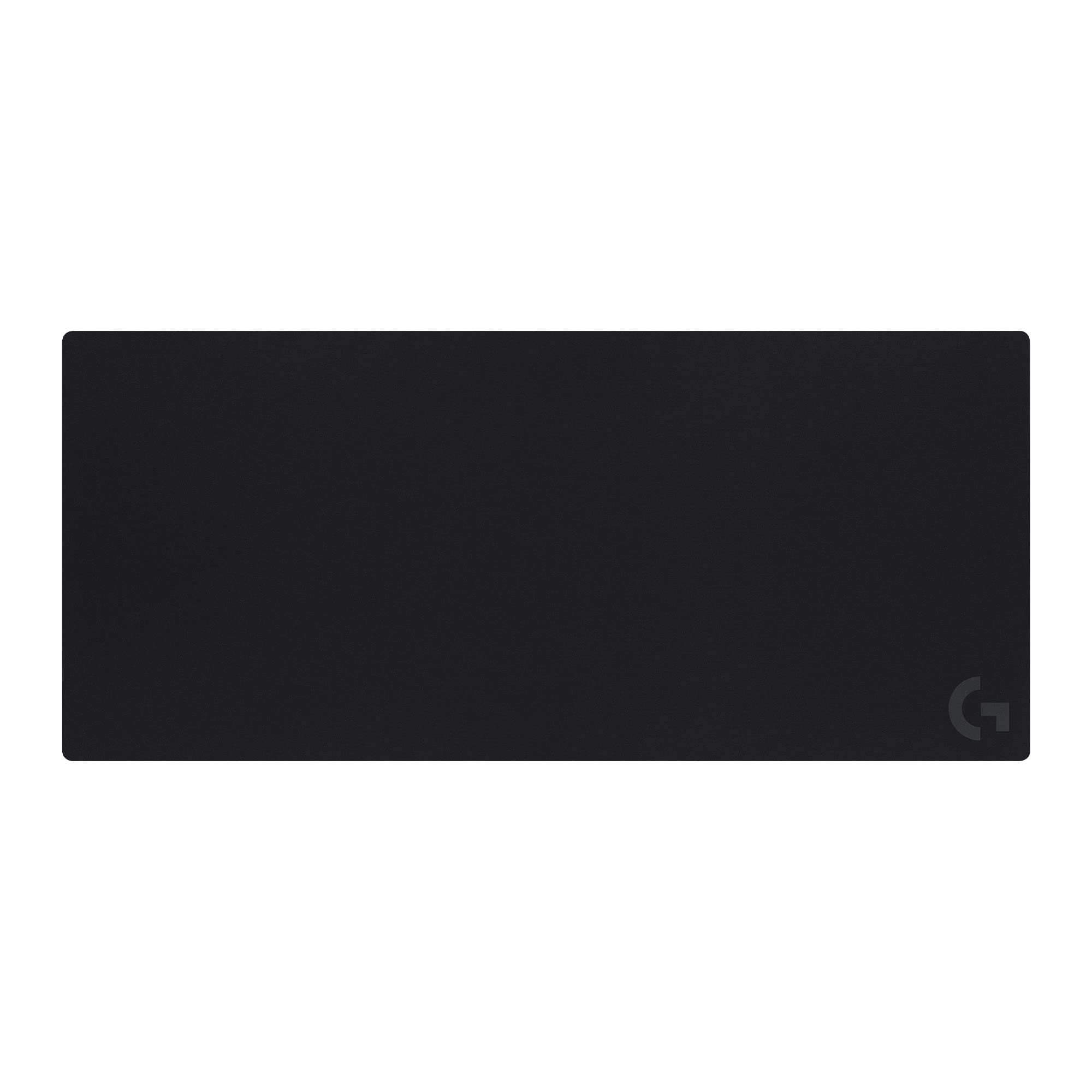 Logitech G G840 Extra Großes Gaming-Mauspad, optimiert für Sensoren, mäßige Oberflächenreibung, rutschfeste Mausmatte, Mac- und PC-Zubehör, 900 x 400 x 3 mm - Schwarz