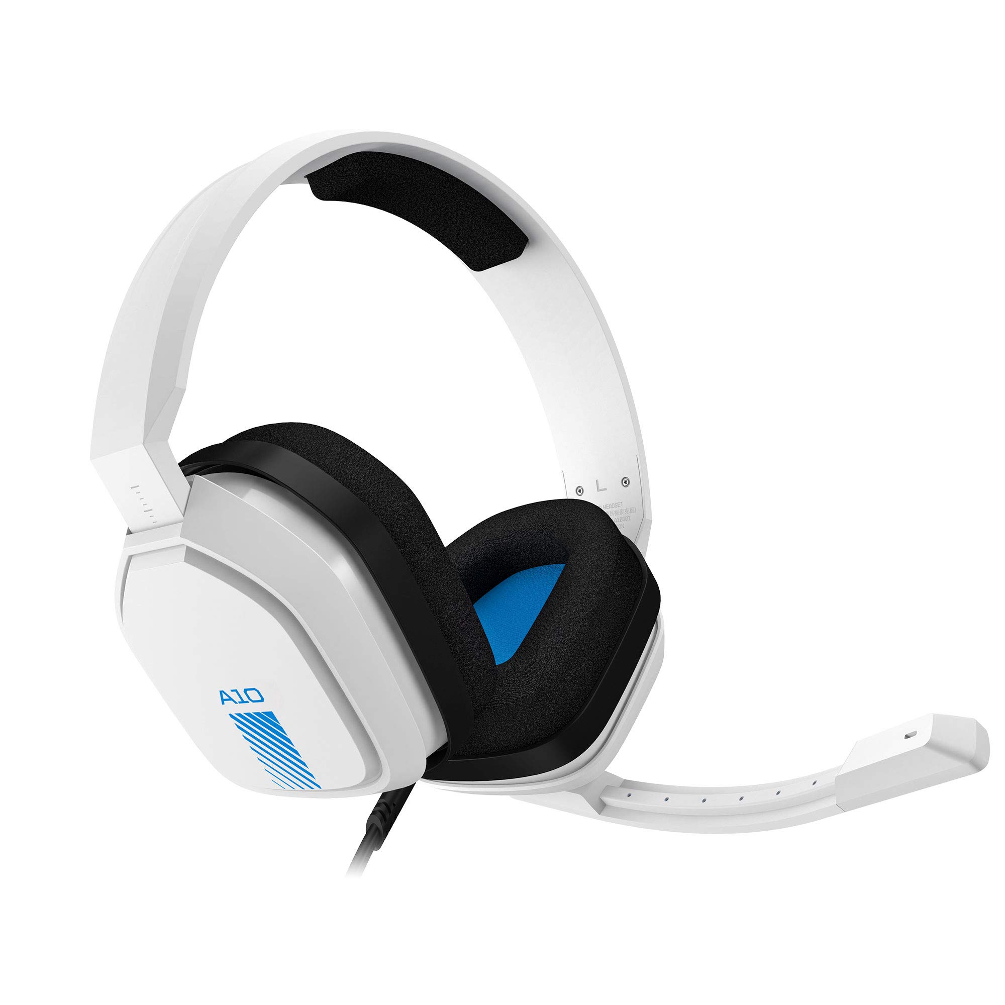ASTRO Gaming A10 Gaming-Headset mit Kabel, Leicht & Robust, ASTRO Audio, Dolby ATMOS, 3,5mm Anschluss, Xbox Series X|S, Xbox One, PS5, PS4, Nintendo Switch, PC, Mac, Smartphone - Weiß/Blau