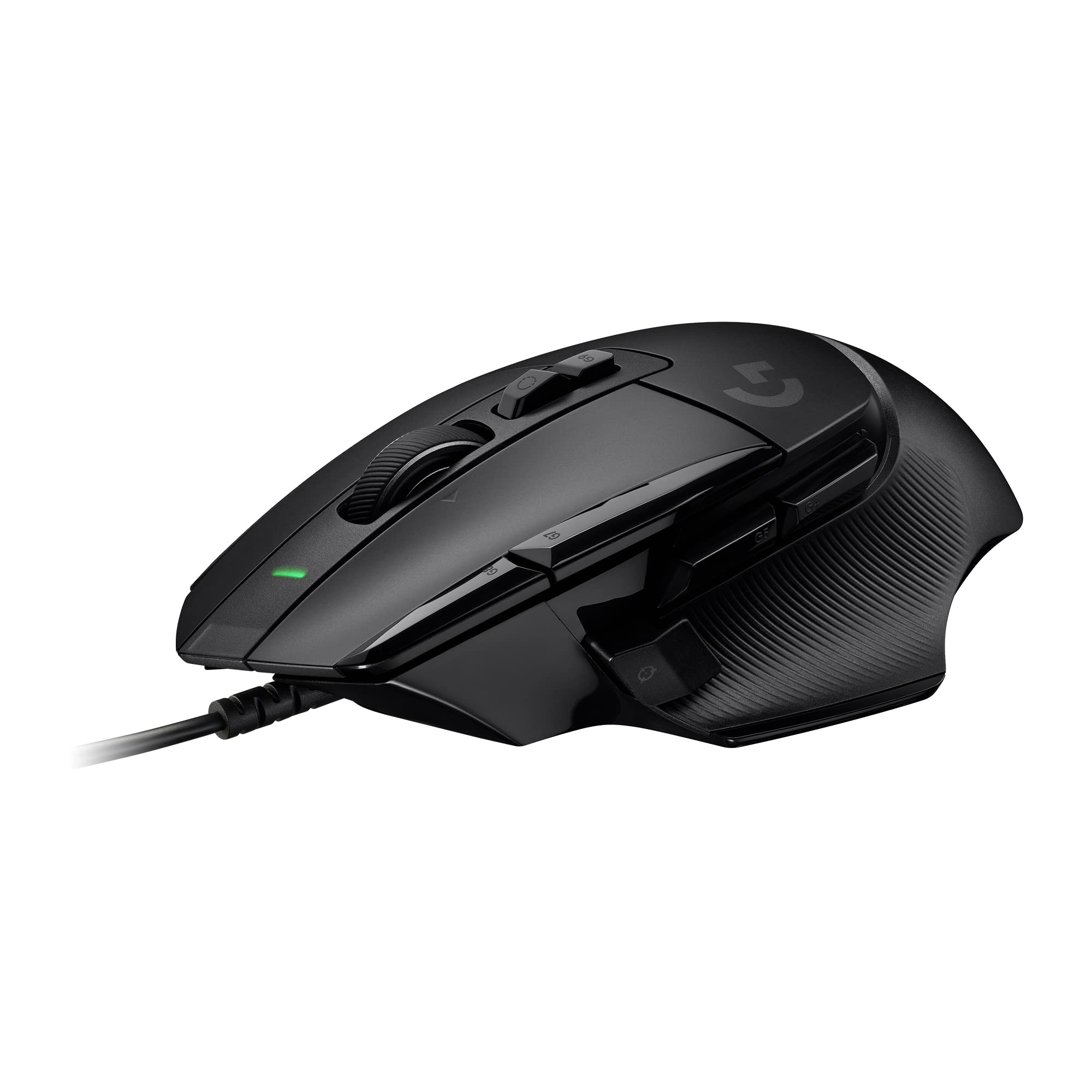 Logitech G G502 X Kabelgebundene Gaming-Maus, EWR2, LIGHTFORCE Hybrid optisch-mechanische Primärschalter, Hero 25K Gaming-Sensor, Kompatibel PC - macOS/Windows - Schwarz