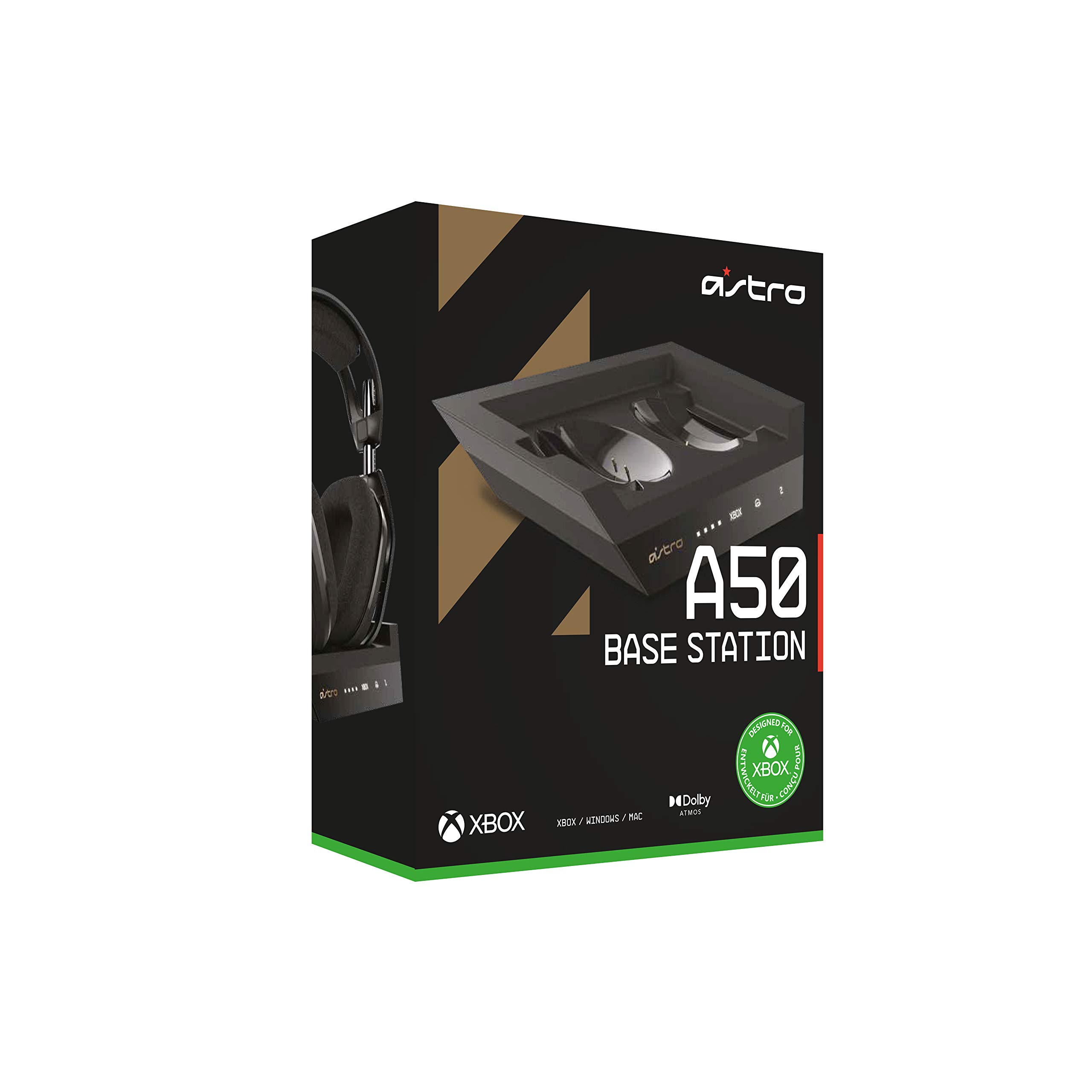 ASTRO Gaming Ladestation für das A50 Gaming-Headset, Kompatibel mit Xbox Series X|S, Xbox One & PC - Schwarz