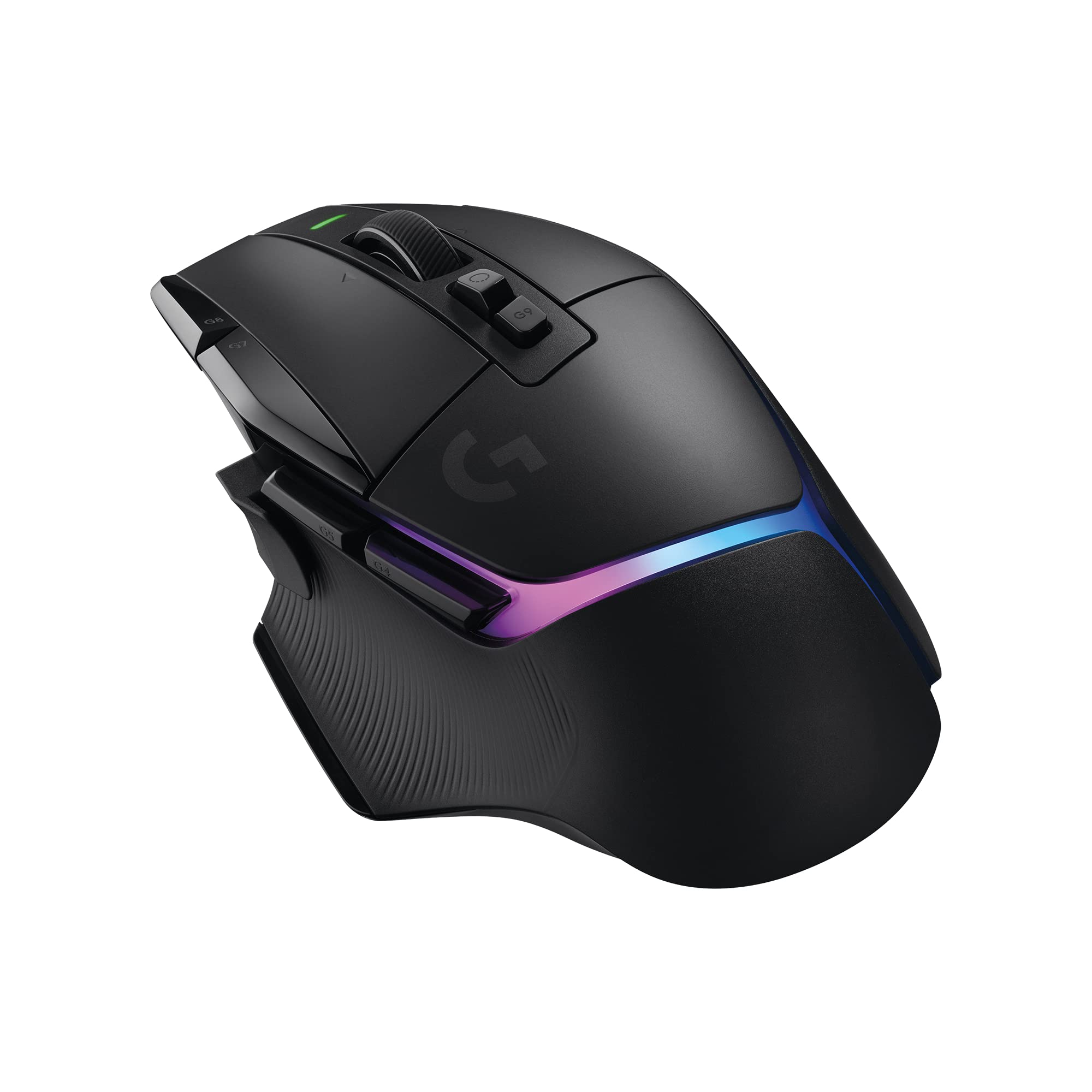 Logitech G502 X Plus Lightspeed Souris Gaming RVB Sans Fil - Souris optique boutons hybrides LIGHTFORCE, LIGHTSYNC RVB, Capteur Gaming Hero 25K, Compatible Avec PC - macOS/Windows - Noir