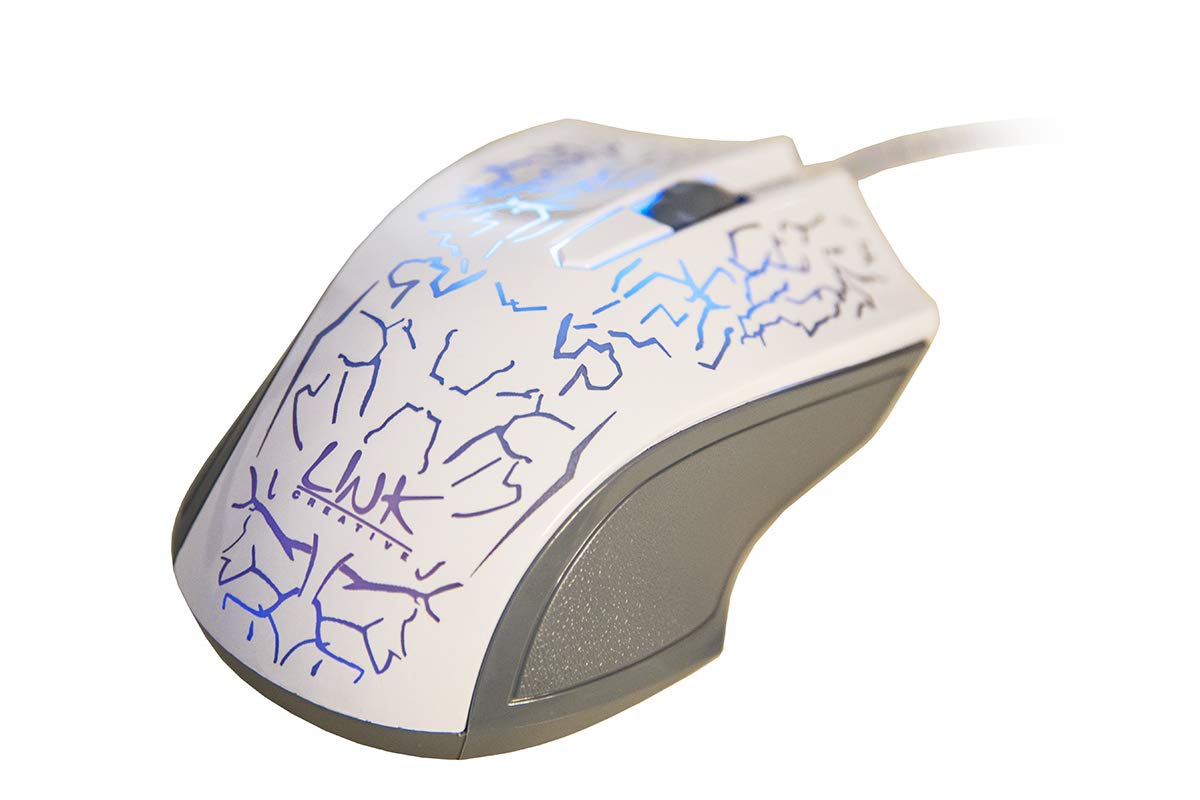 LINK USB-Gaming-Maus, beleuchtet, 7 Farben