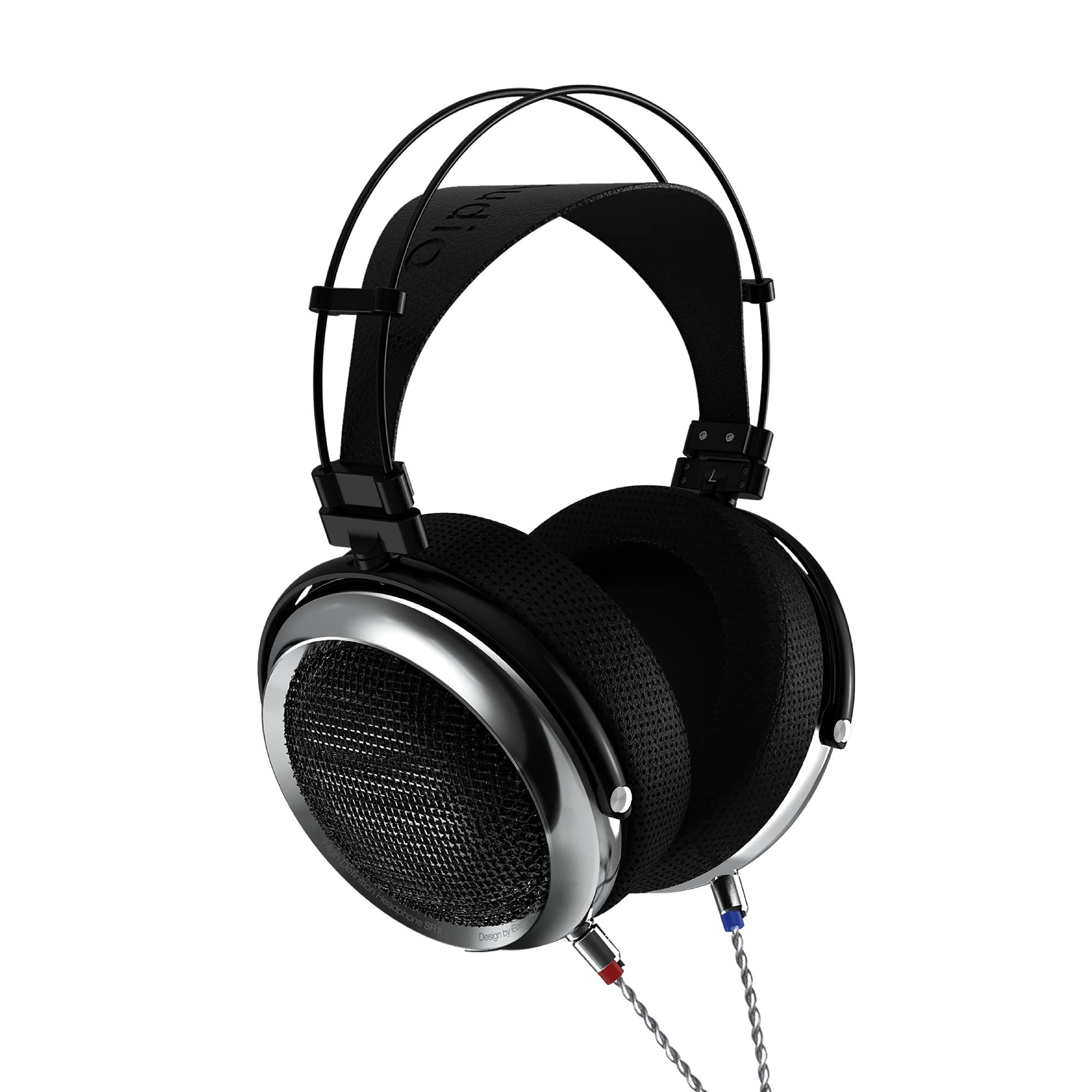 iBasso SR2 High Definition Audiophile Open-Back Kopfhörer, Over-the-Ear Kopfhörer mit Kabeladapter