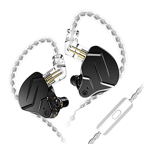 CCA KZ ZSN Pro X In Ear Kopfhörer 1BA 1DD Stereo Earbuds Kopfhörer HiFi Sport Gaming 3.5 mm Wagenheber Kopfhörer Komfort Verschleiß für Telefon Computer Tablet