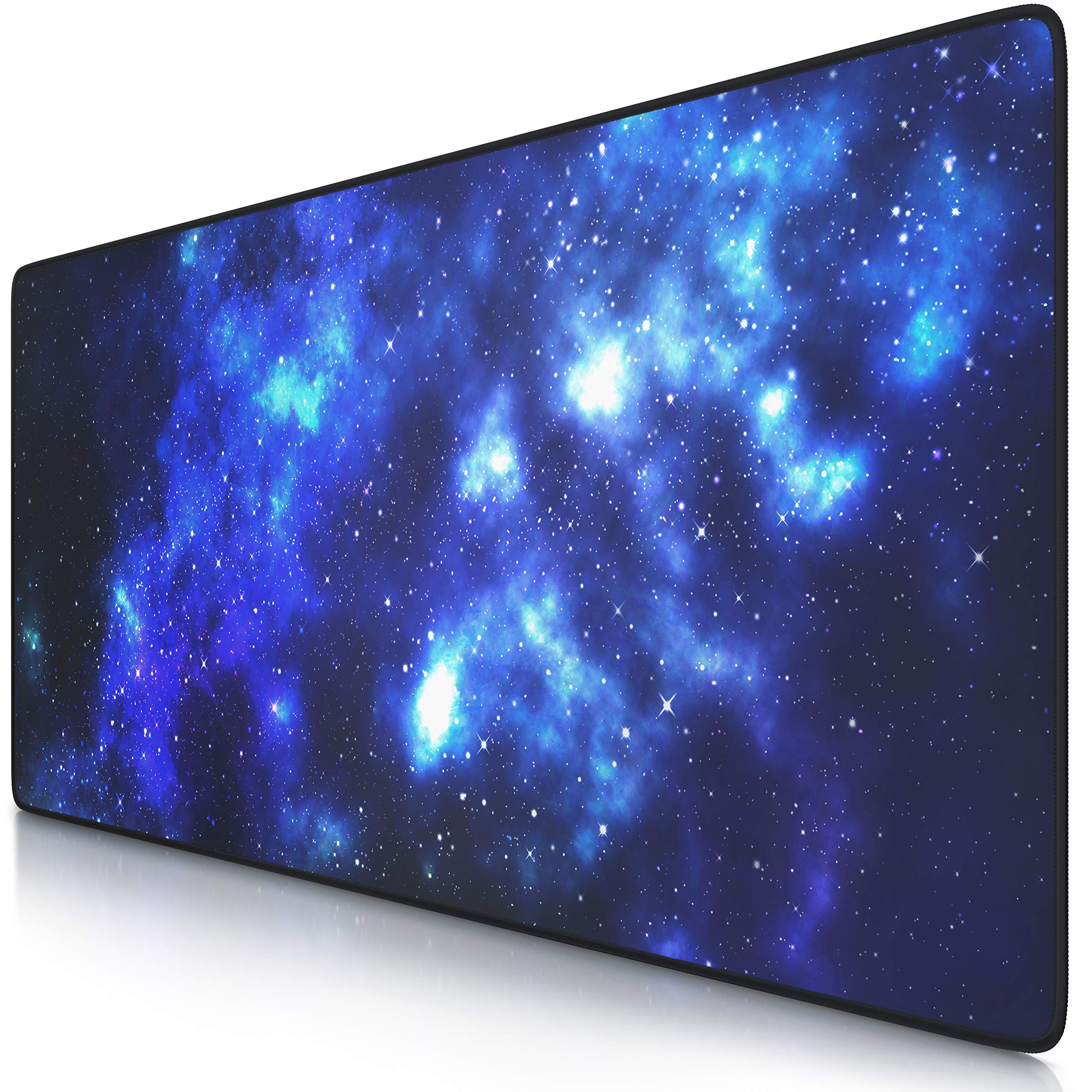 CSL - XXL Mauspad Gaming 900x400 mm - XXL Mousepad groß mit Motiv - Tischunterlage Large Size - verbessert Präzision und Geschwindigkeit - auch für Roccat Razer Logitech Maus und Tastatur