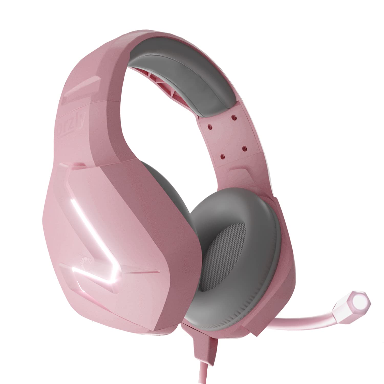 Gaming Headset für PC PS5, PlayStation PS4, Xbox Series X | S, Xbox ONE, Nintendo Switch, Laptop & Google Stadia Stereo-Sound with mit Geräuschunterdrückung Microphone - Hornet RXH-20 Nakuru Auflage