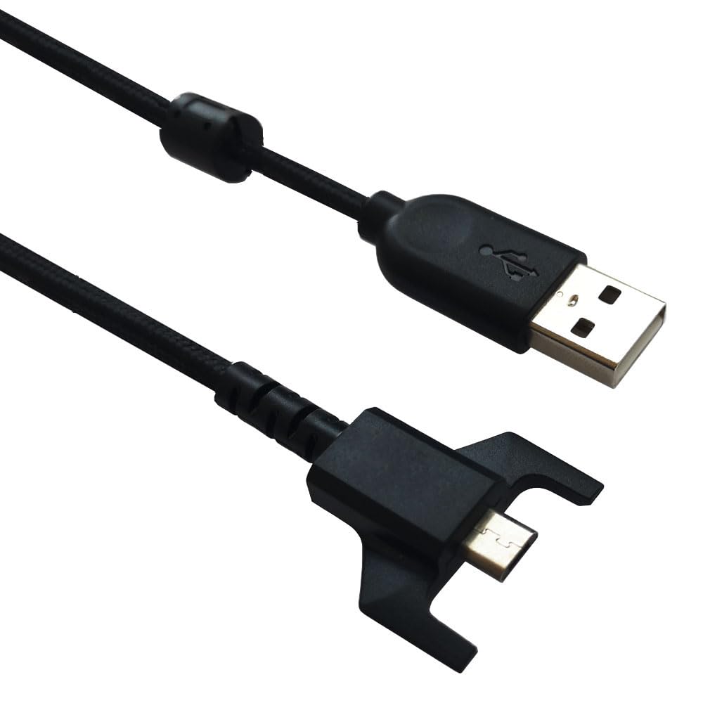 HUYUN USB-Ladekabel für Logi G403 G900 G903 G703 G PRO kabellose Maus und Tastatur