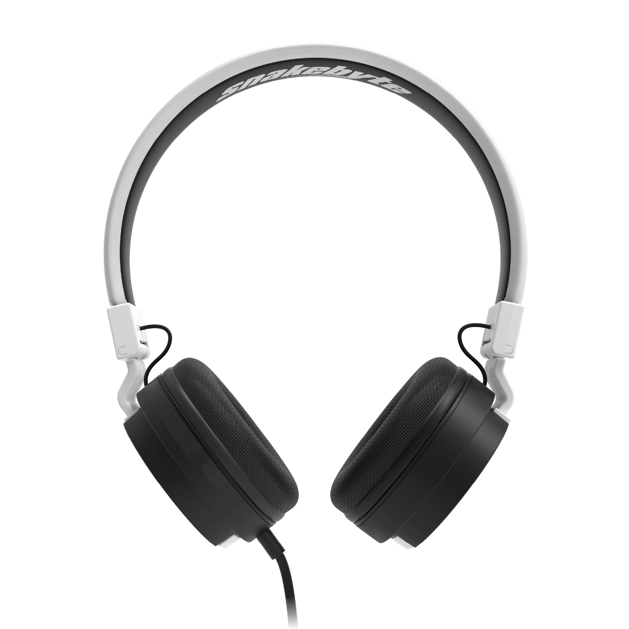 Snakebyte PS5 Headset 5 - schwarz/weiß - Playstation 5 Stereo Gaming Kopfhörer, 40mm-Audiotreiber, abnehmbaren Mikrofon, gepolsterte Kopfhörer, 3,5mm Klinke, kompatibel mit PS4, Xbox, Laptop