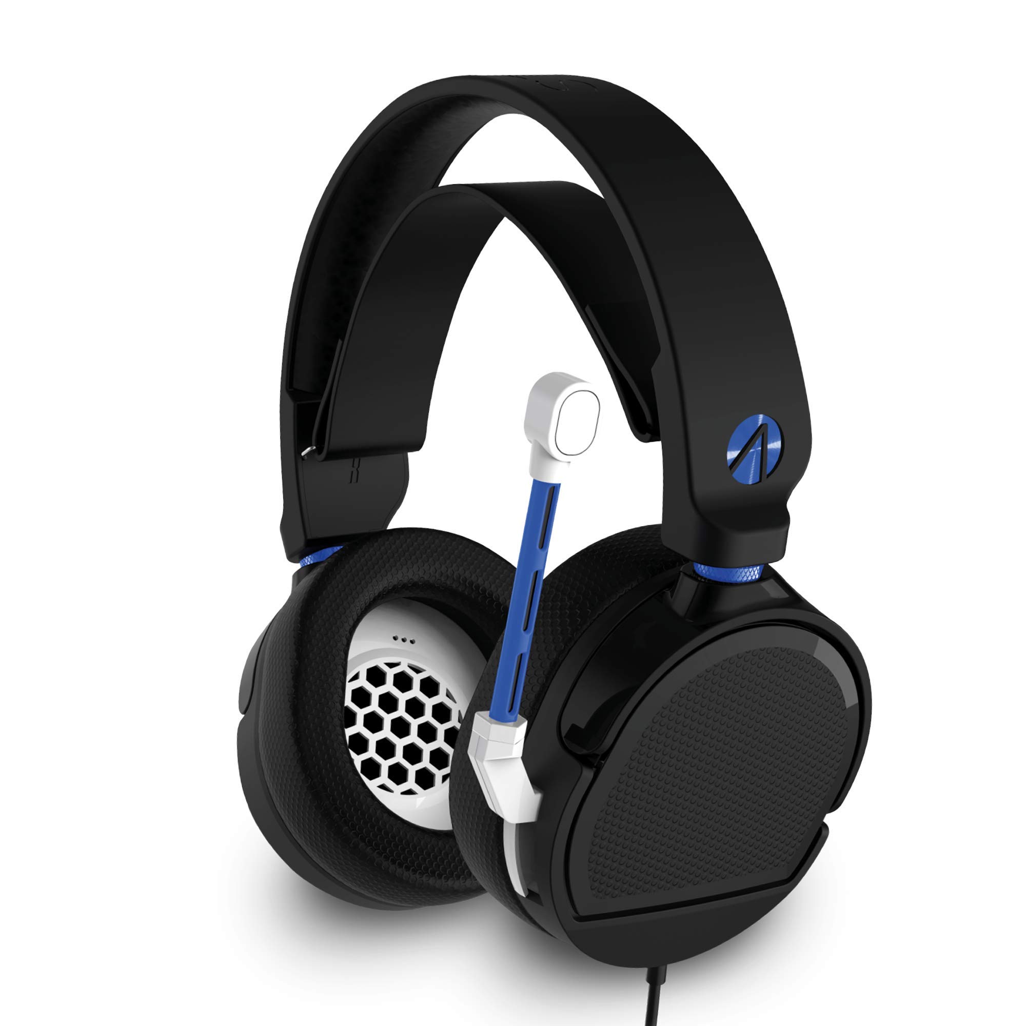 Stealth Shadow-V Over-Ear-Gaming-Headset, für PS4/PS5, XBOX, Nintendo Switch, PC mit flexiblem Mikrofon, 3,5-mm-Klinke, 1,5-m-Kabel, leicht, komfortabel und langlebig