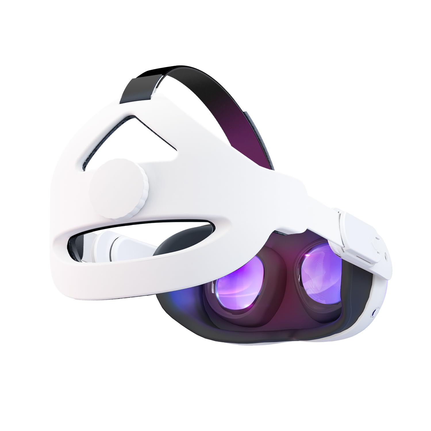 Verstellbarer Kopfgurt für Oculus Quest 2 VR-Headset, verbesserte Unterstützung und Komfort beim VR-Gaming