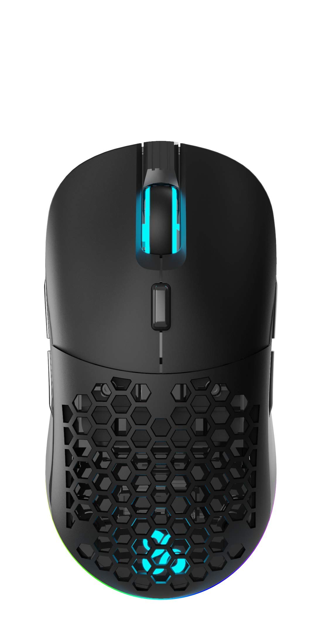 Newskill Arakne Elite Professionelle Gaming-Maus, RGB, 16.000 DPI, beidseitiges Design, seitliche Tasten und obere Abdeckung, Schwarz