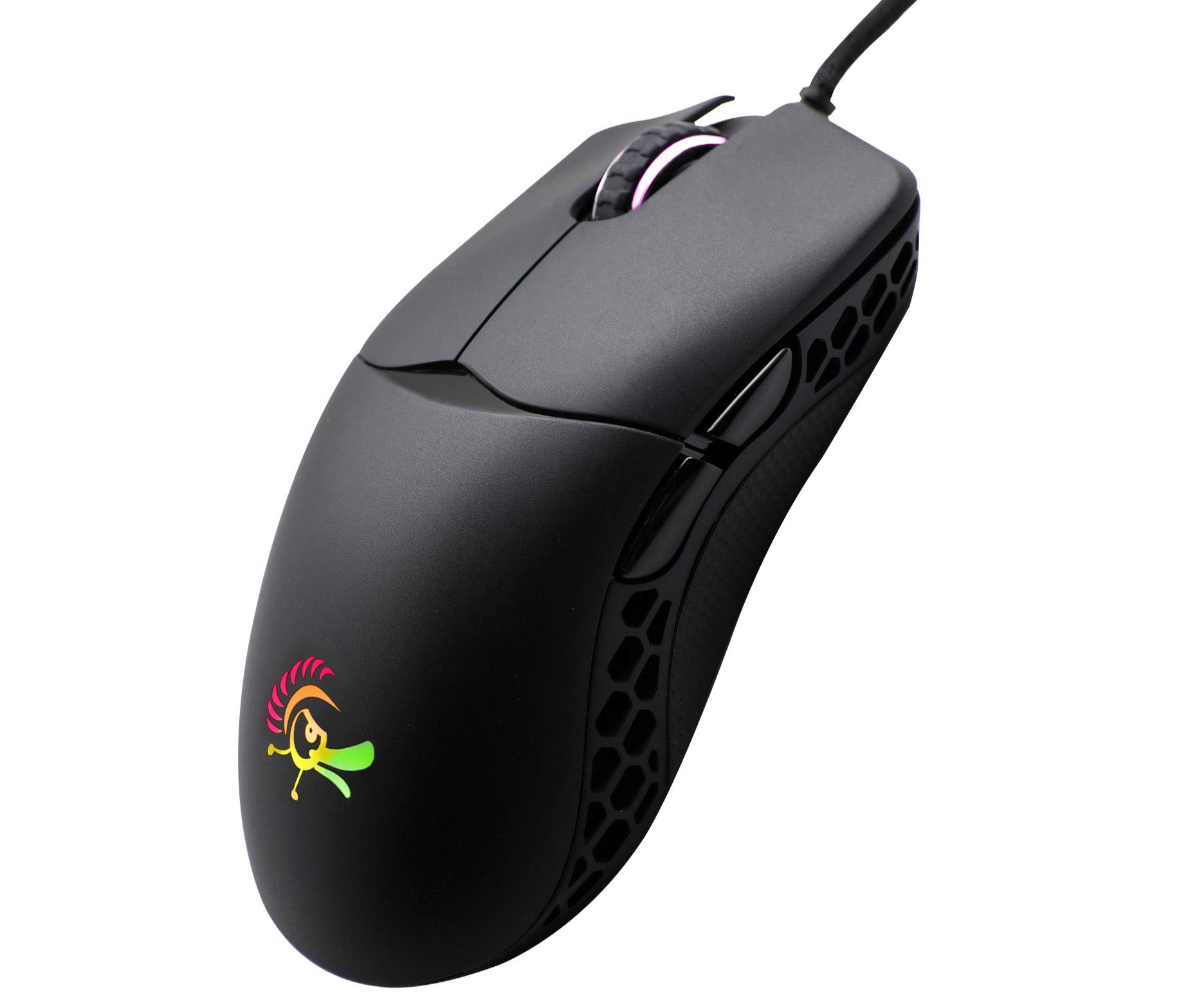 Ducky Feather Gaming Maus ARGB - Huano Switches schwarz