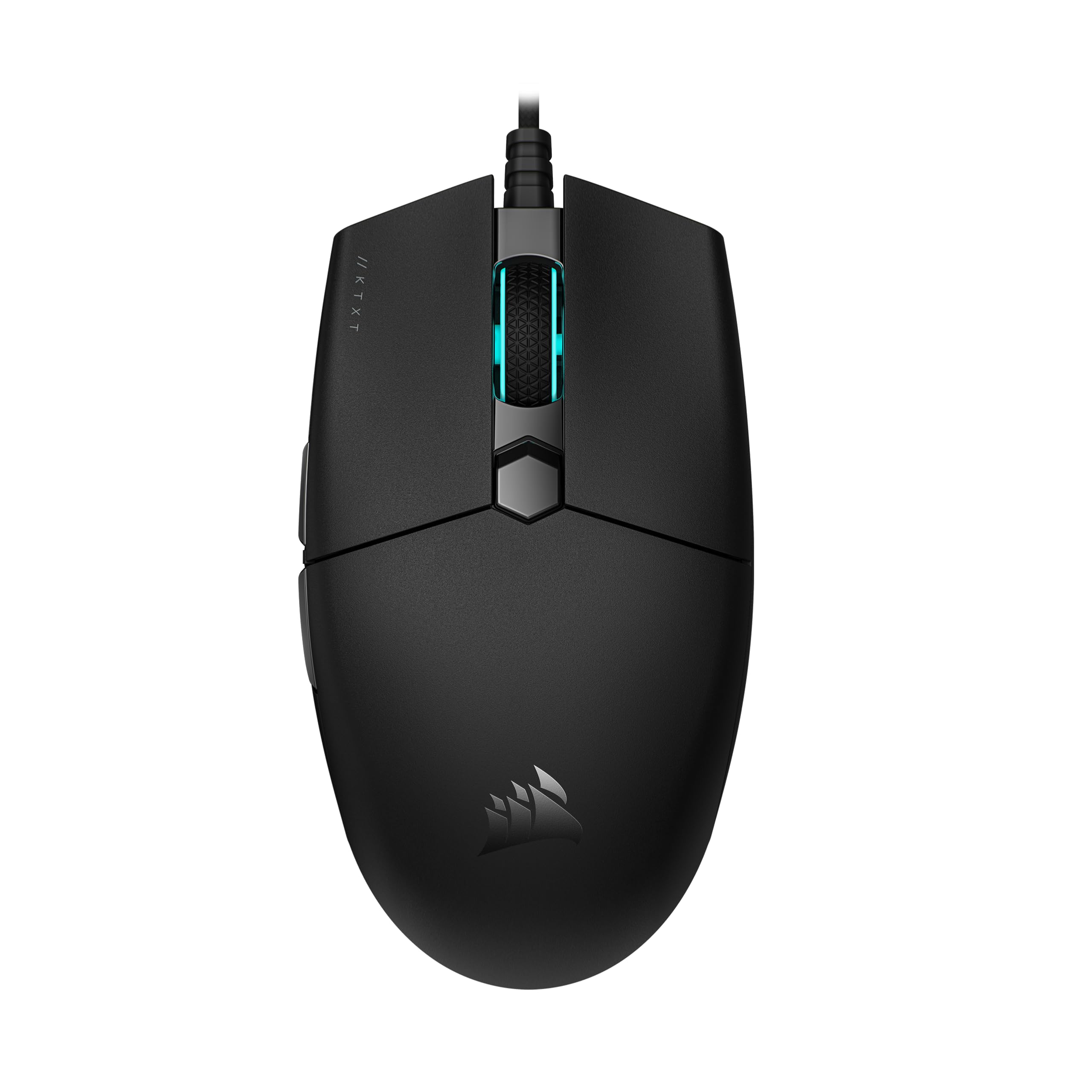 Corsair KATAR PRO XT Kabelgebundene Ultra-Light FPS Gaming Maus - 18.000 DPI - Symmetrische Form - Quickstrike Tasten - iCUE Kompatibel - PC, Mac, PS5, PS4, Xbox - Schwarz