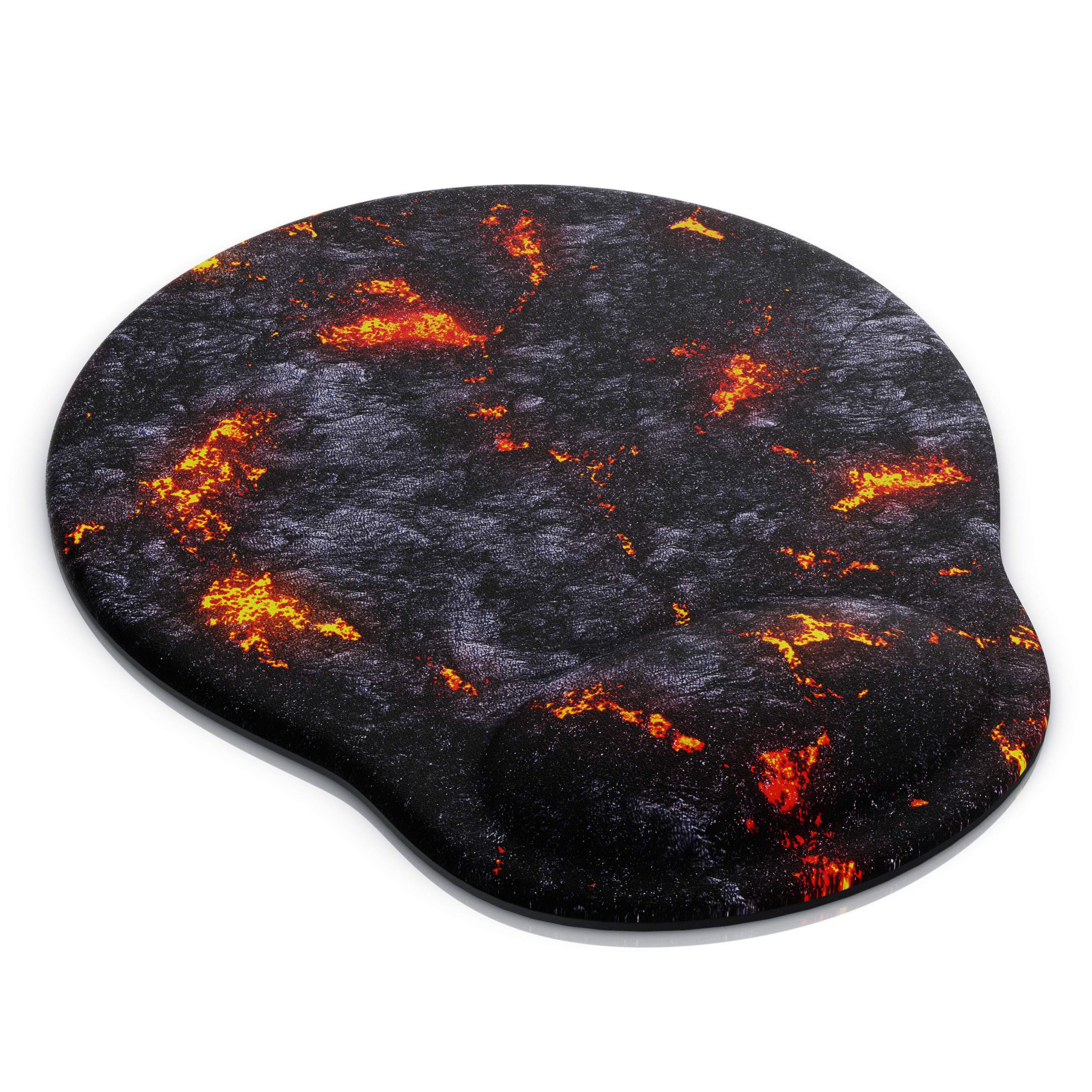 Gel Mauspad ergonomische Handgelenkauflage - Office Komfort Mousepad - Handgelenkpolster Handauflage - Gelkissen Gelpolster - Maus und Tastatur - abwaschbar - für Computer Laptop Notebook
