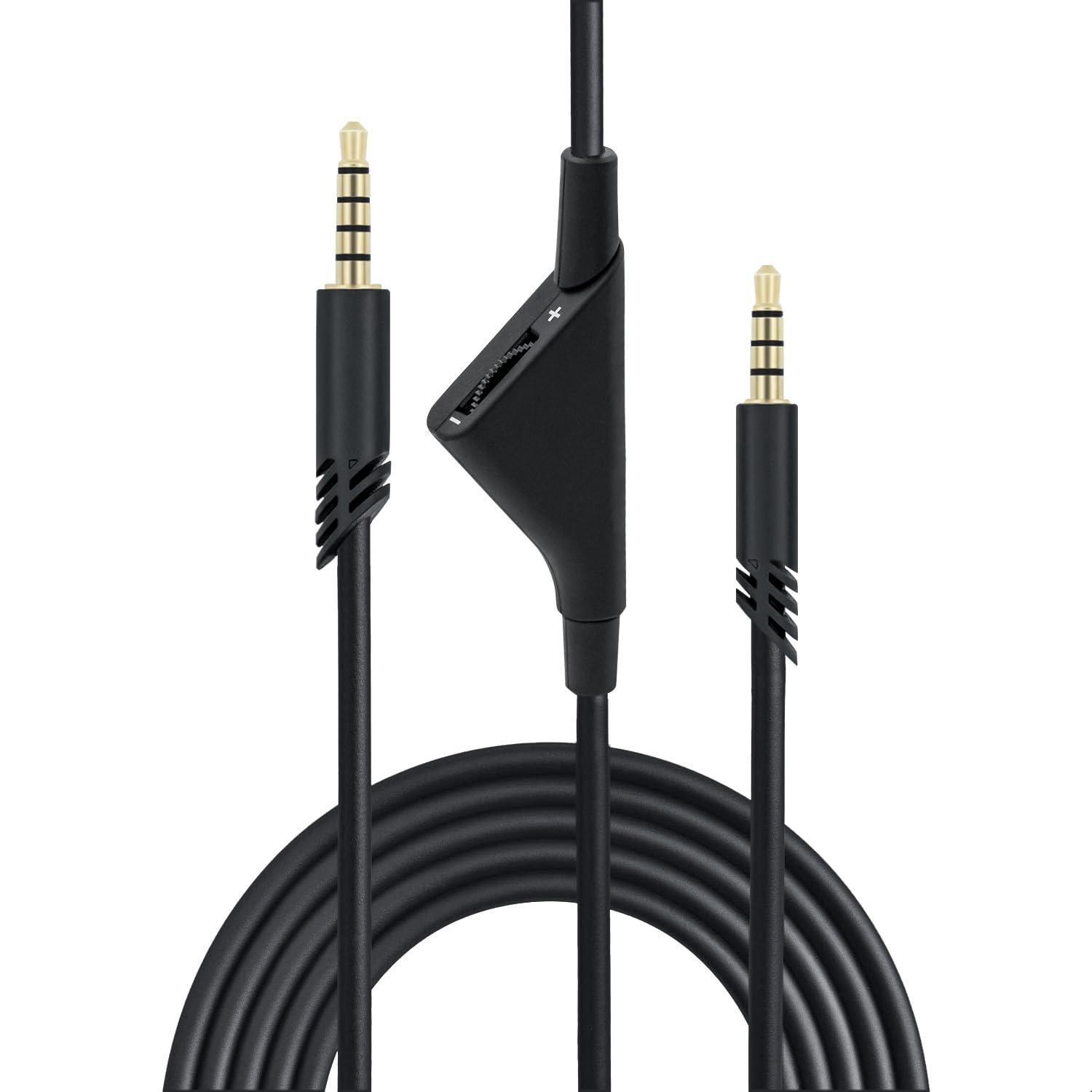 Mcbazel Ersatz-Audio-Aux-Kabel mit Lautstärkeregler für Astro A10/A30/A40 Headset PS5/PS4/Xbox One/Serie S/X/PC/Smartphone über eine 3,5-mm-Buchse - 2m