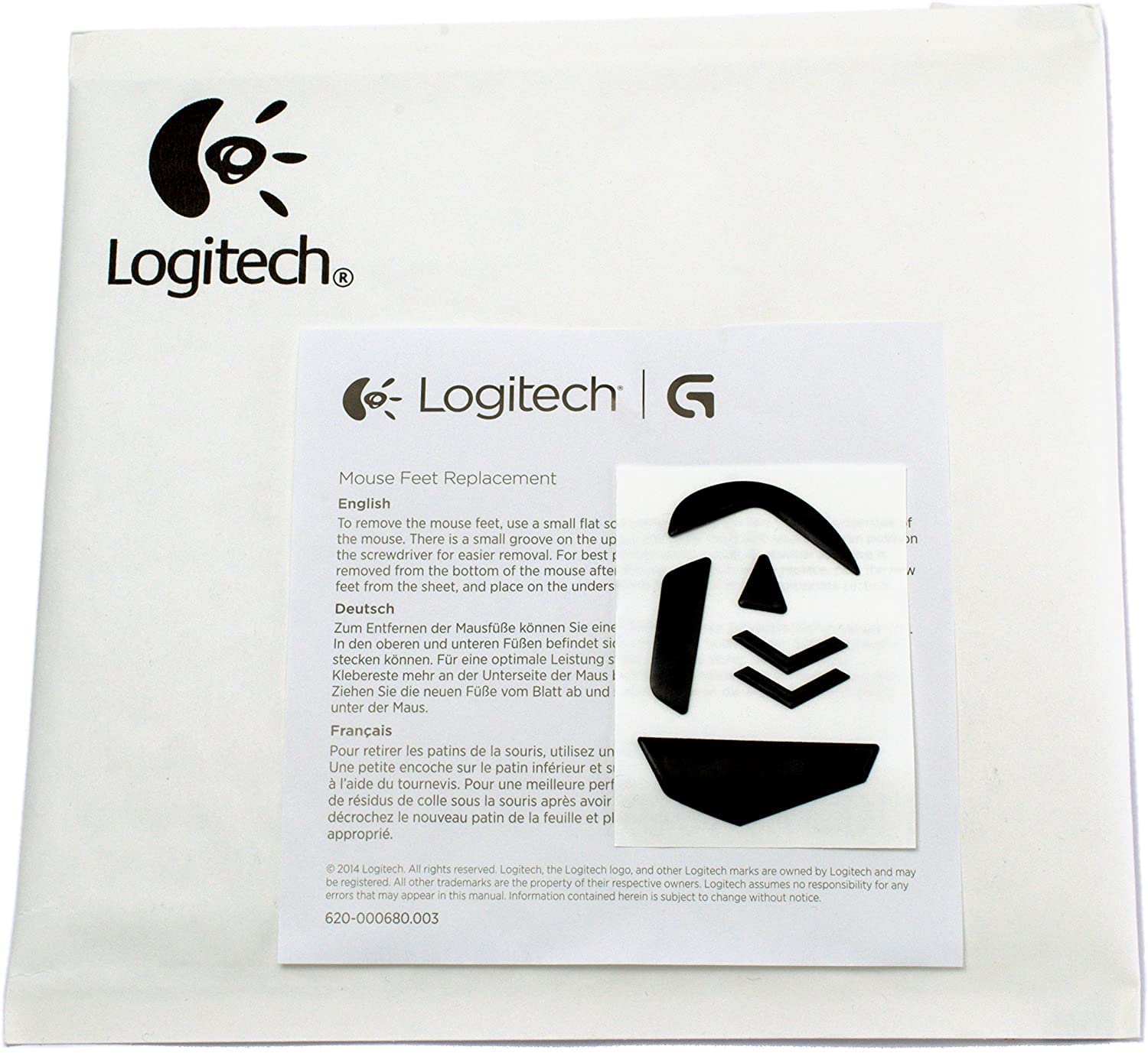 D&D Gaming Corp. Ersatz-Mäuse für Logitech G502 Hero Gaming-Maus