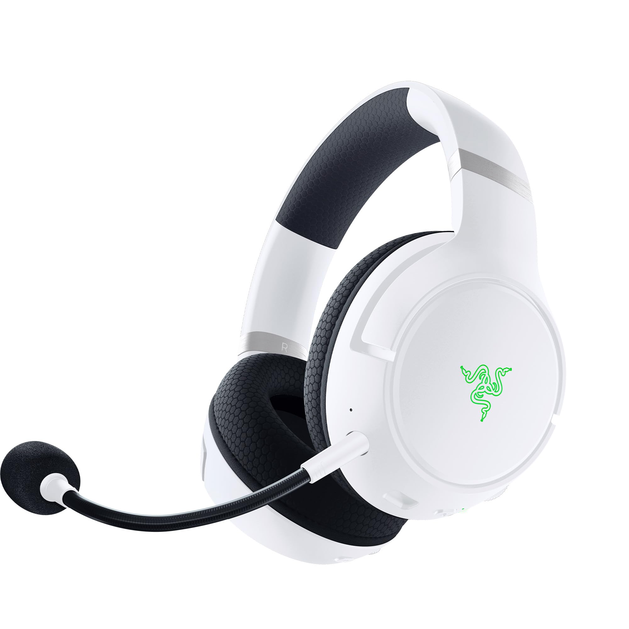 Razer Kaira Pro für Xbox - Kabelloses Headset für Xbox Series X|S (TriForce Titanium 50mm Treiber, HyperClear Supercardioid Mikrofon, Dediziertes Mikrofon) Mercury Weiß