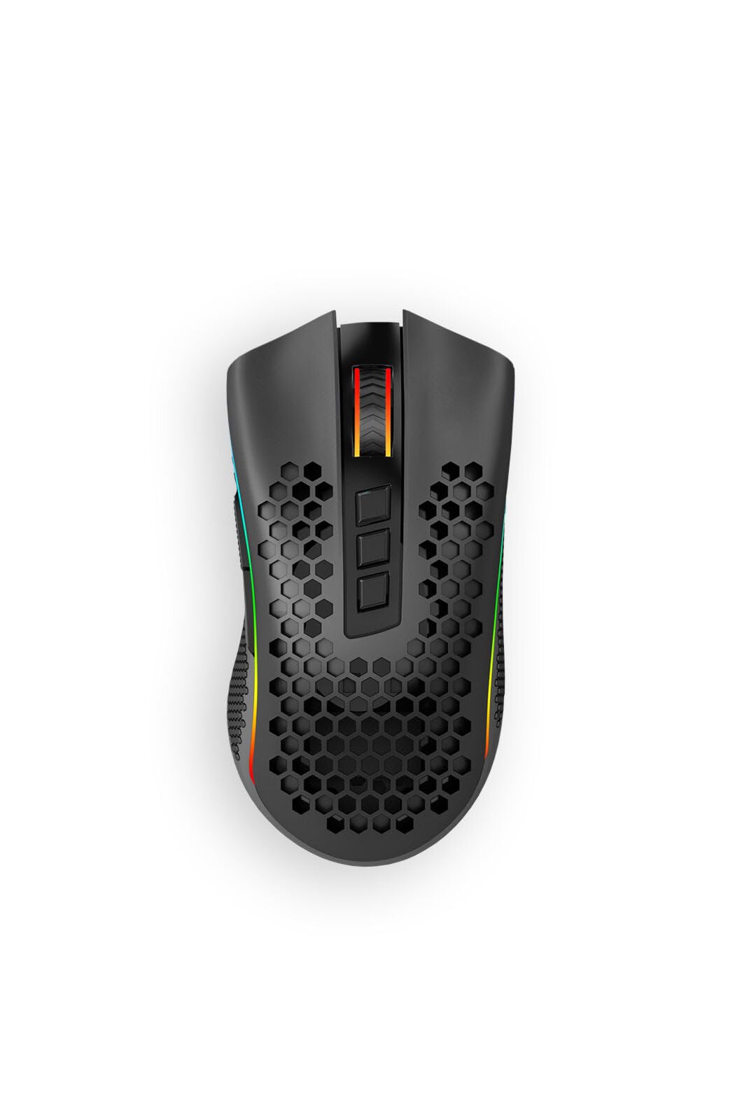 REDRAGON Mouse Storm Pro Wireless RGB-Gaming-Maus PixArt PAW3335 16 000 DPI | RED-M808-KS